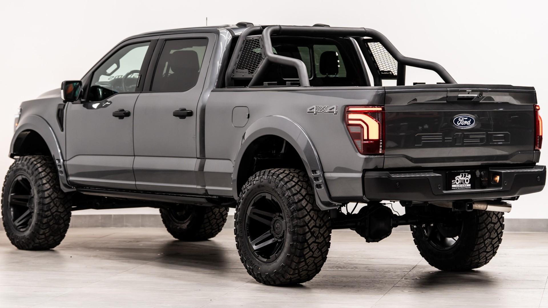 2024 FORD F-150 LARIAT in Gray, photo 10 of 56