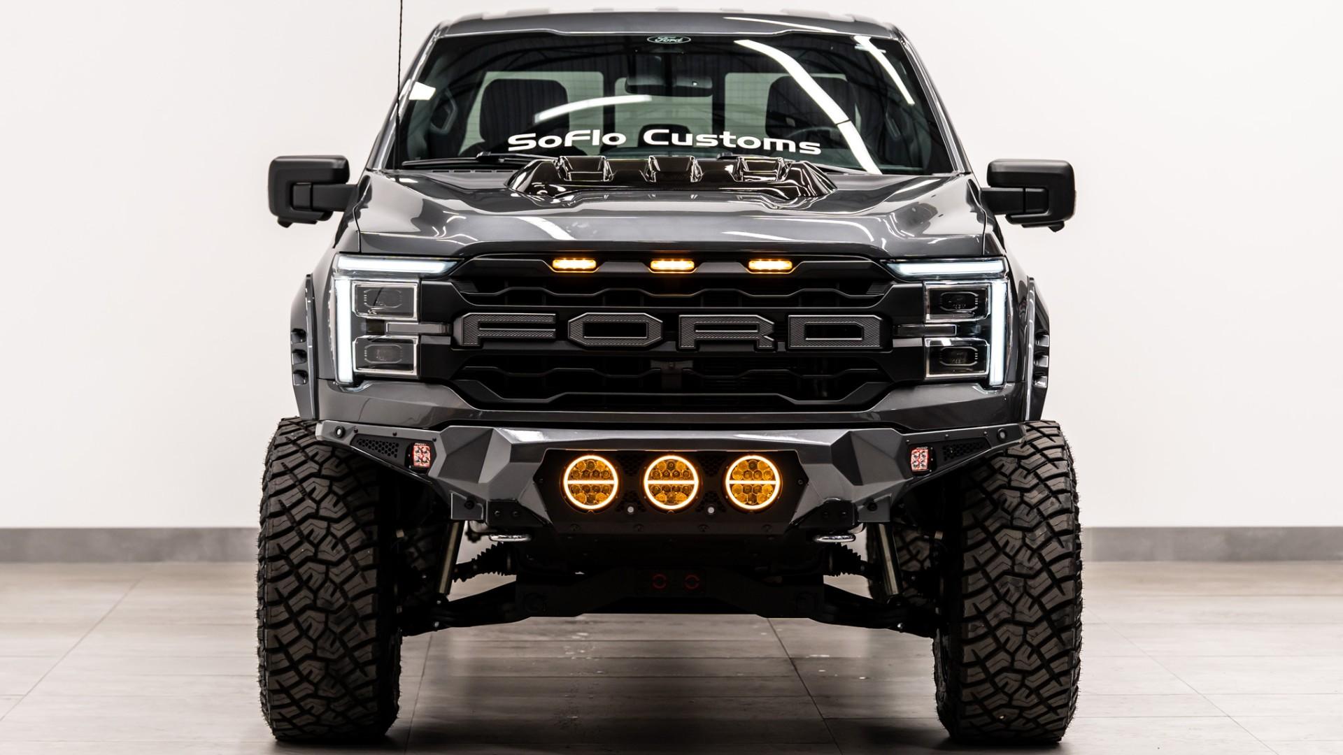 2024 FORD F-150 LARIAT in Gray, photo 4 of 56