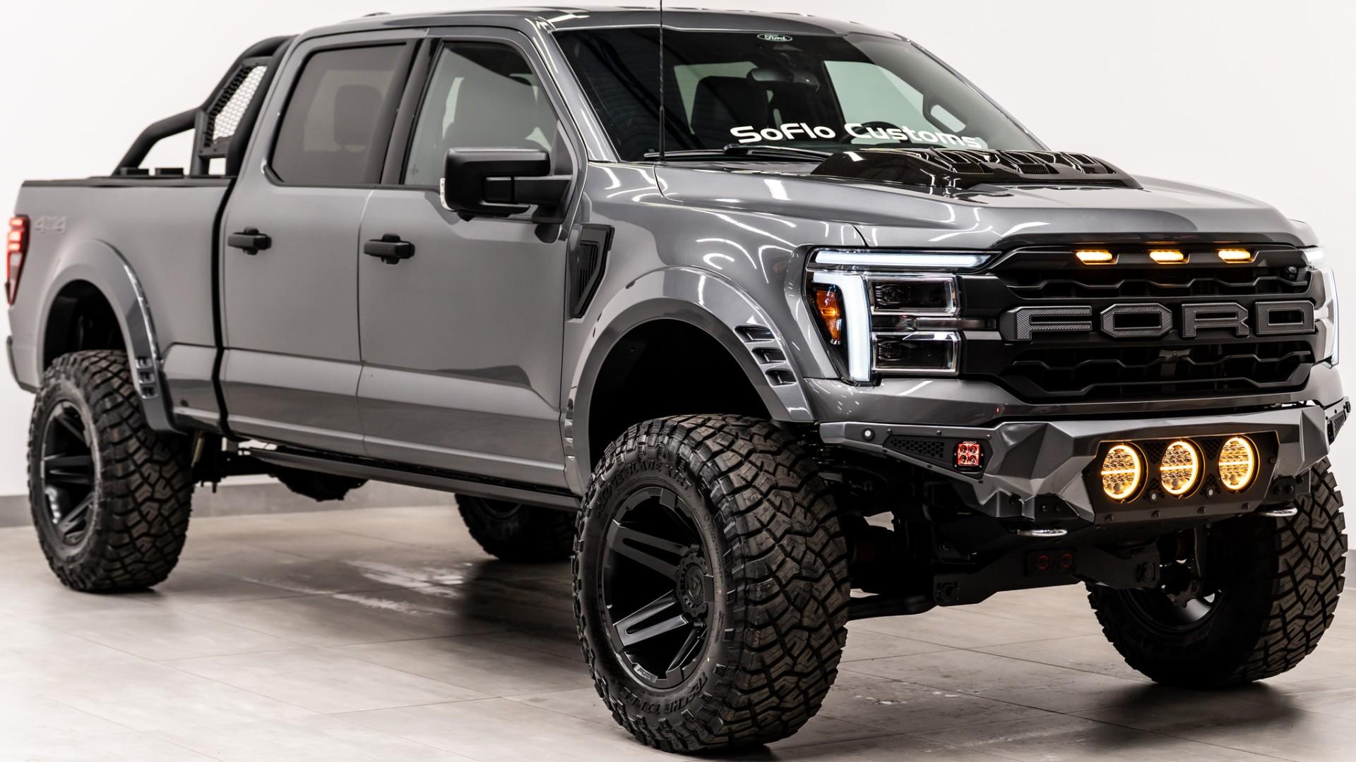 2024 FORD F-150 LARIAT in Gray, photo 6 of 56