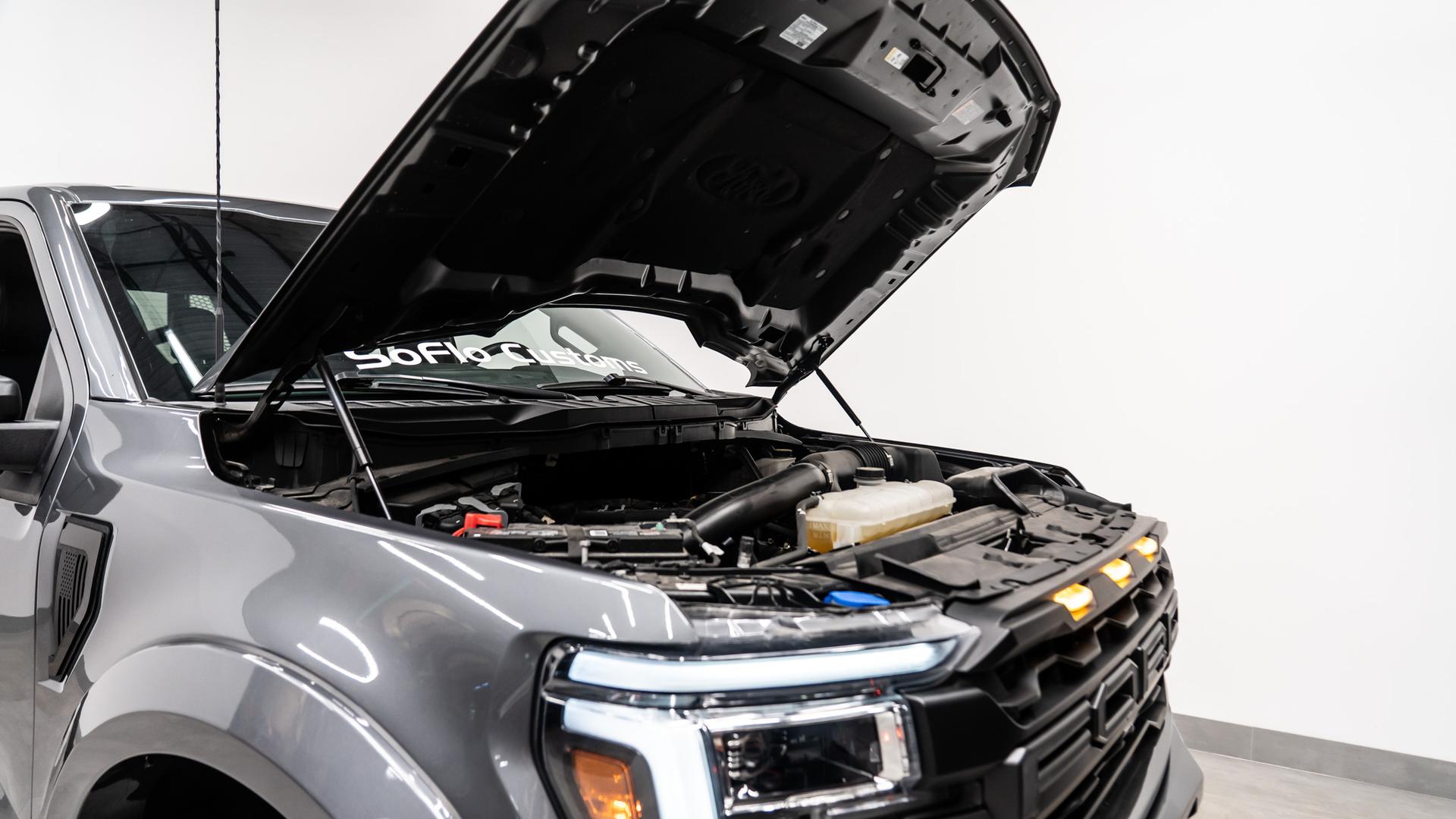 2024 FORD F-150 LARIAT in Gray, photo 31 of 56