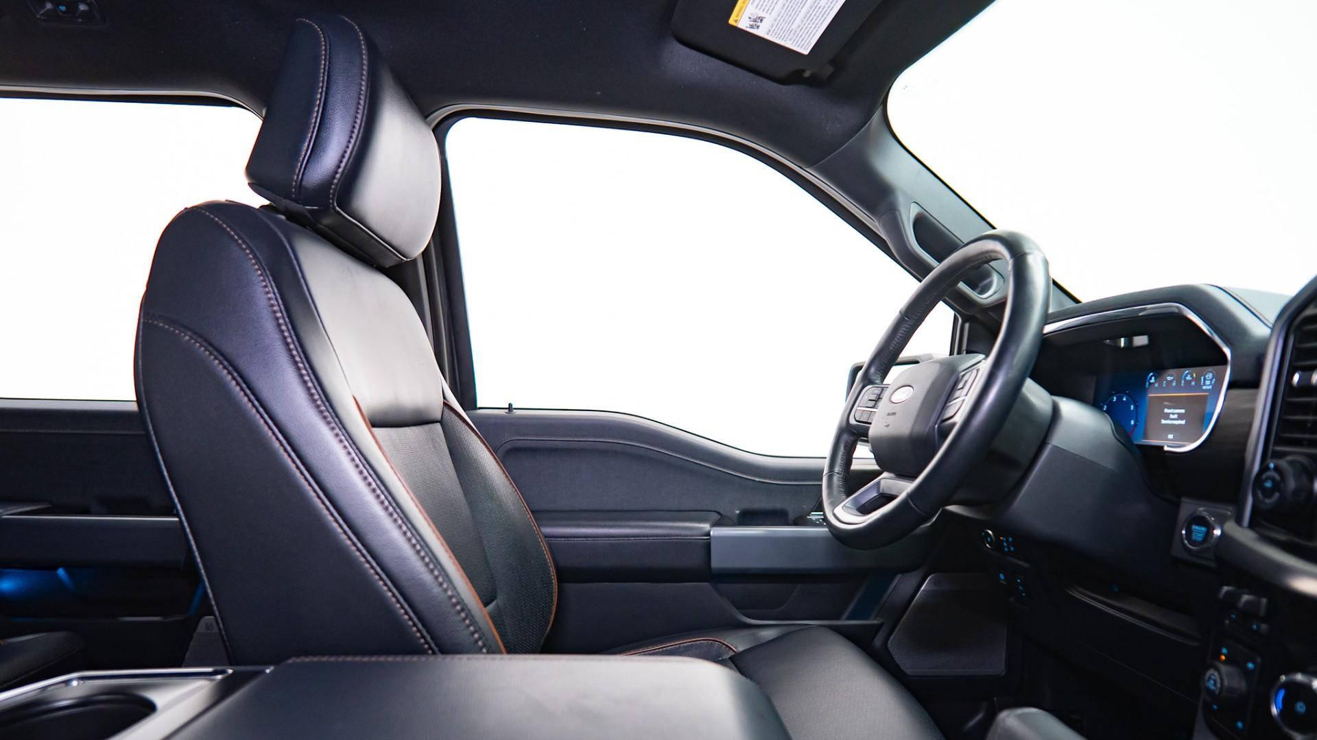 2024 FORD F-150 LARIAT in Gray, photo 36 of 56