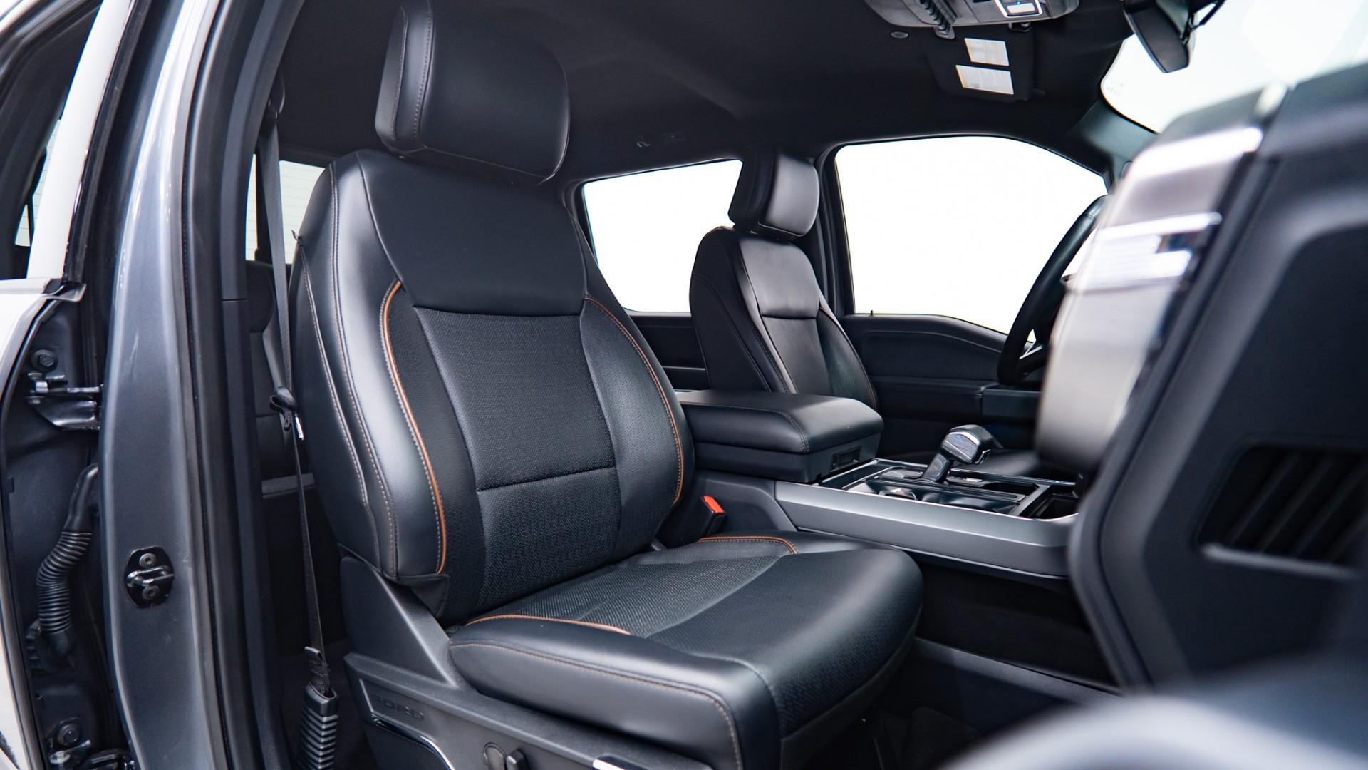 2024 FORD F-150 LARIAT in Gray, photo 38 of 56