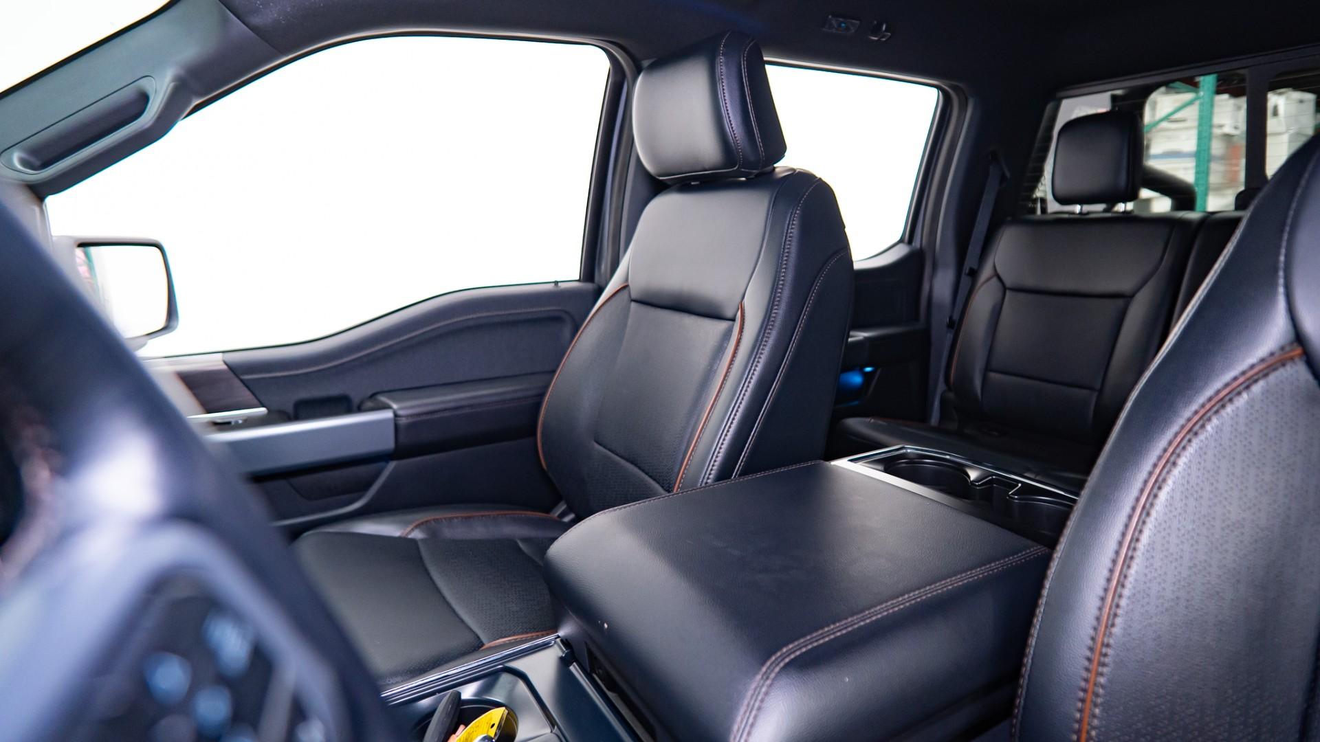 2024 FORD F-150 LARIAT in Gray, photo 40 of 56