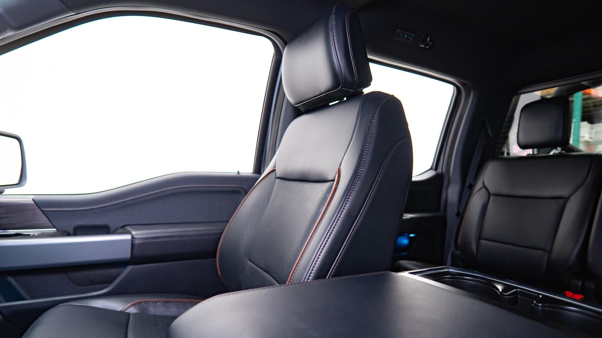 2024 FORD F-150 LARIAT in Gray, photo 41 of 56