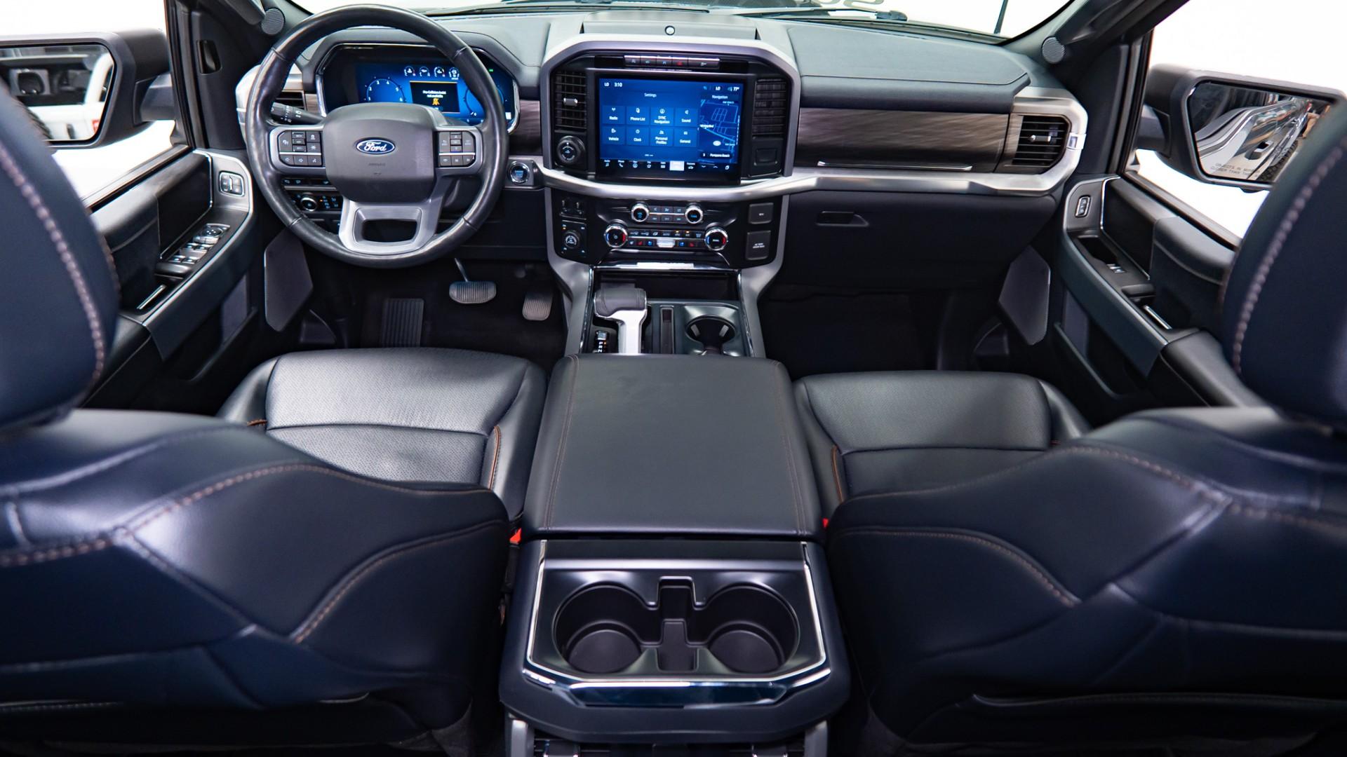 2024 FORD F-150 LARIAT in Gray, photo 2 of 56