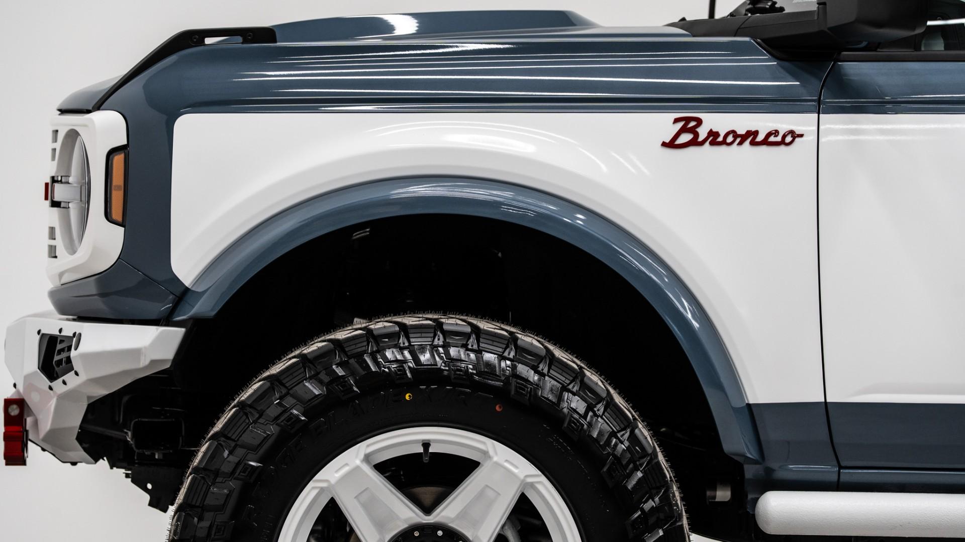 2025 FORD BRONCO in Azzure Gray, photo 56 of 57