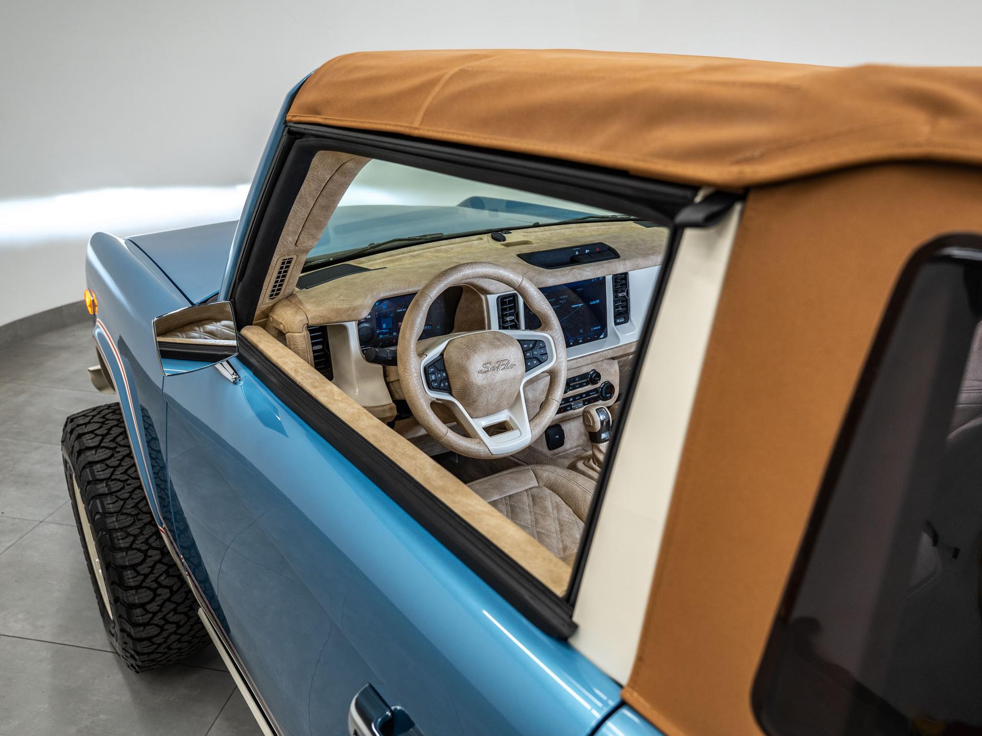 2024 FORD BRONCO in Blue, photo 48 of 52