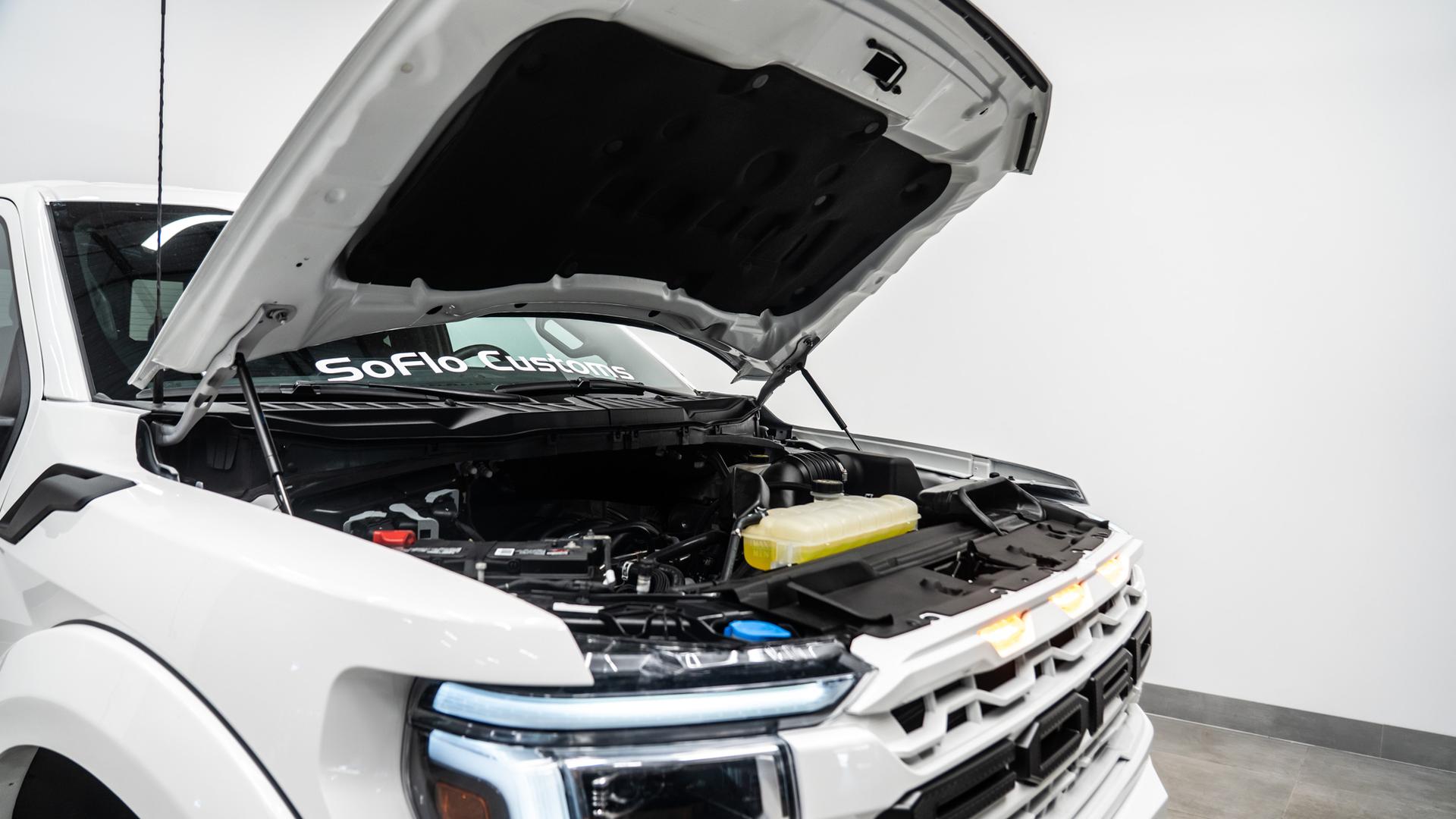 2024 FORD F-150 LARIAT in White, photo 43 of 43
