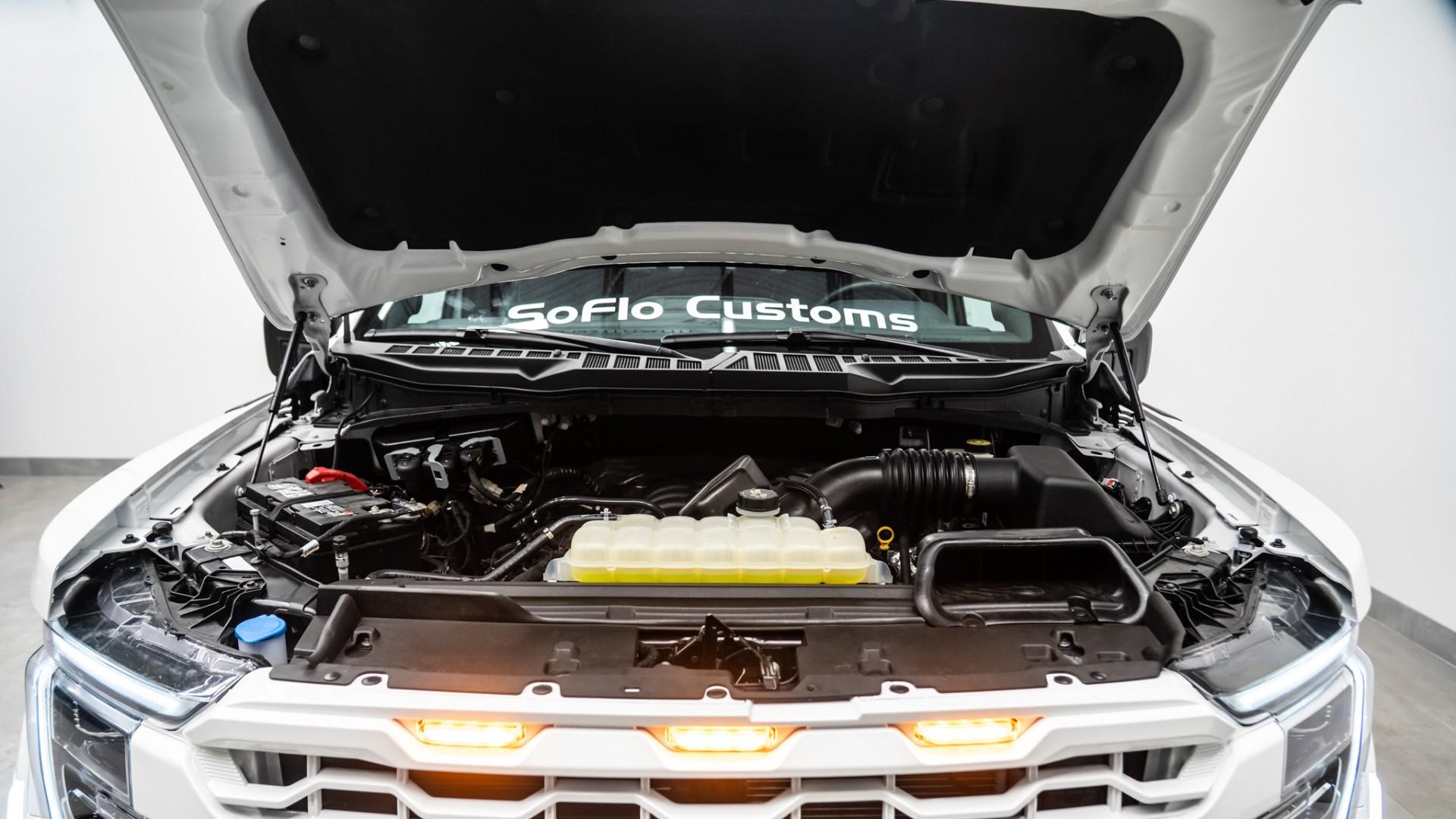 2024 FORD F-150 LARIAT in White, photo 42 of 43