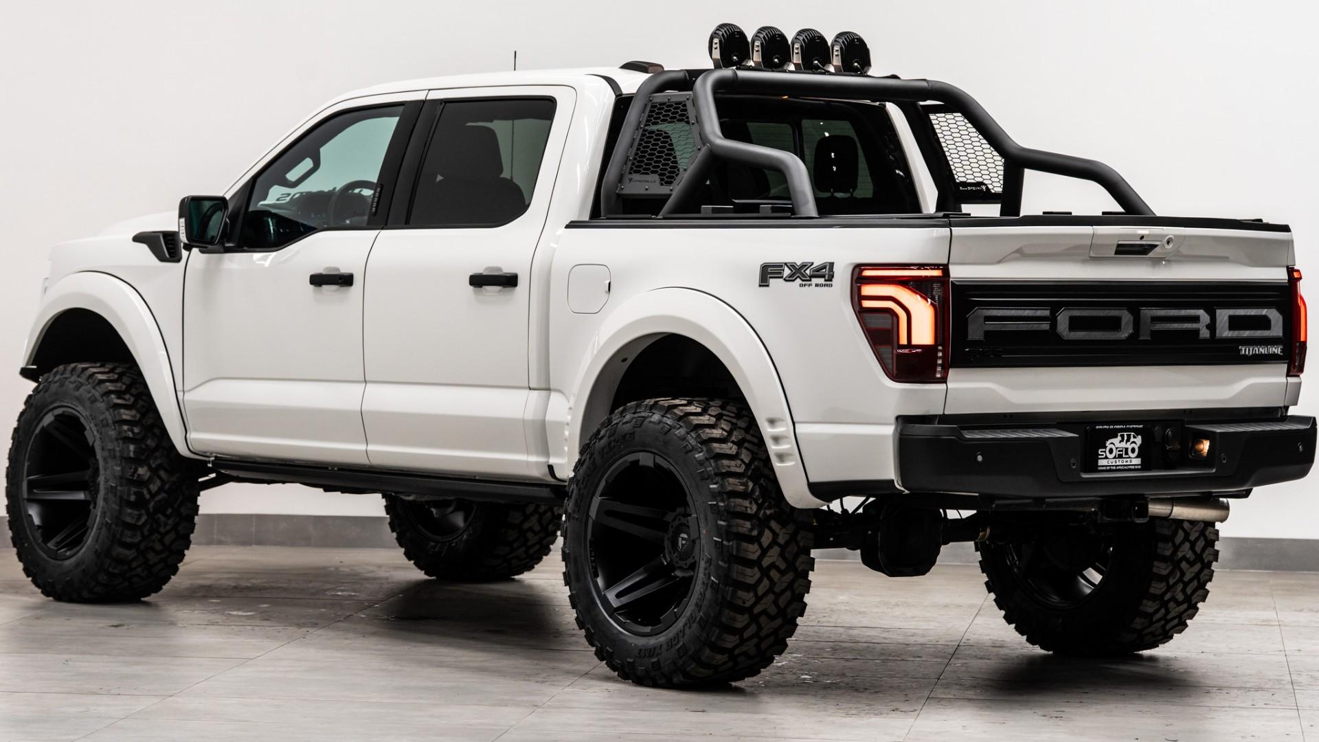 2024 FORD F-150 LARIAT in White, photo 10 of 43