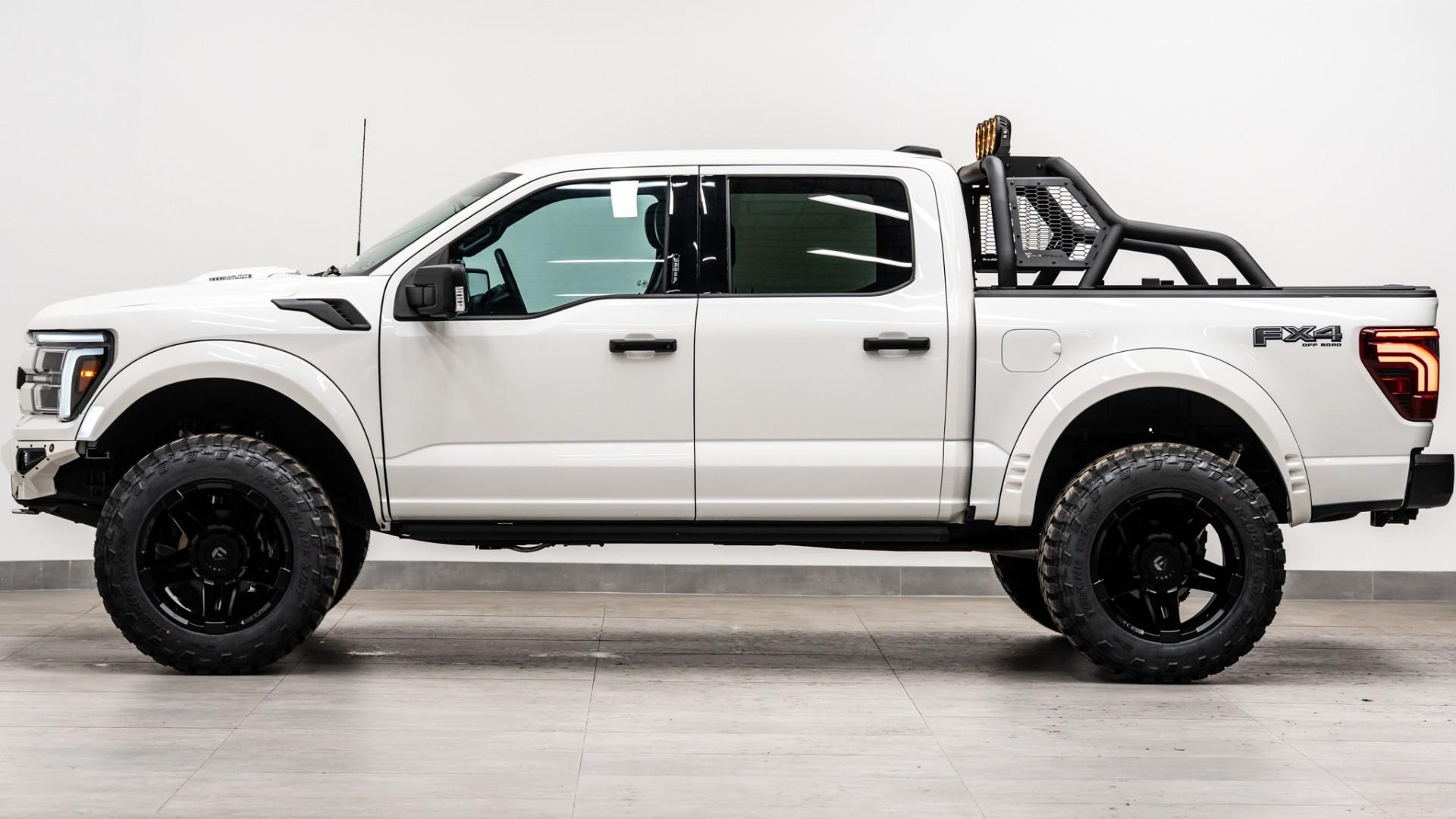 2024 FORD F-150 LARIAT in White, photo 14 of 43