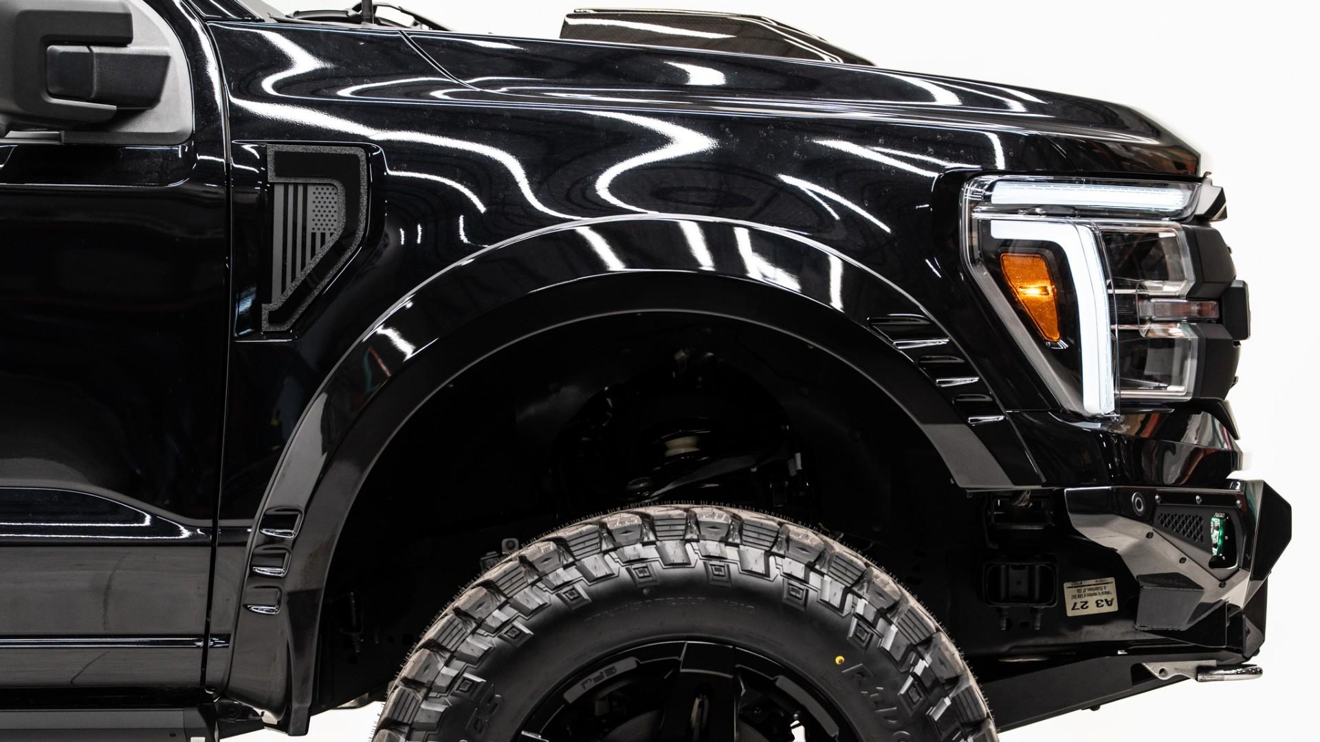 2024 FORD F-150 LARIAT in Black, photo 7 of 46