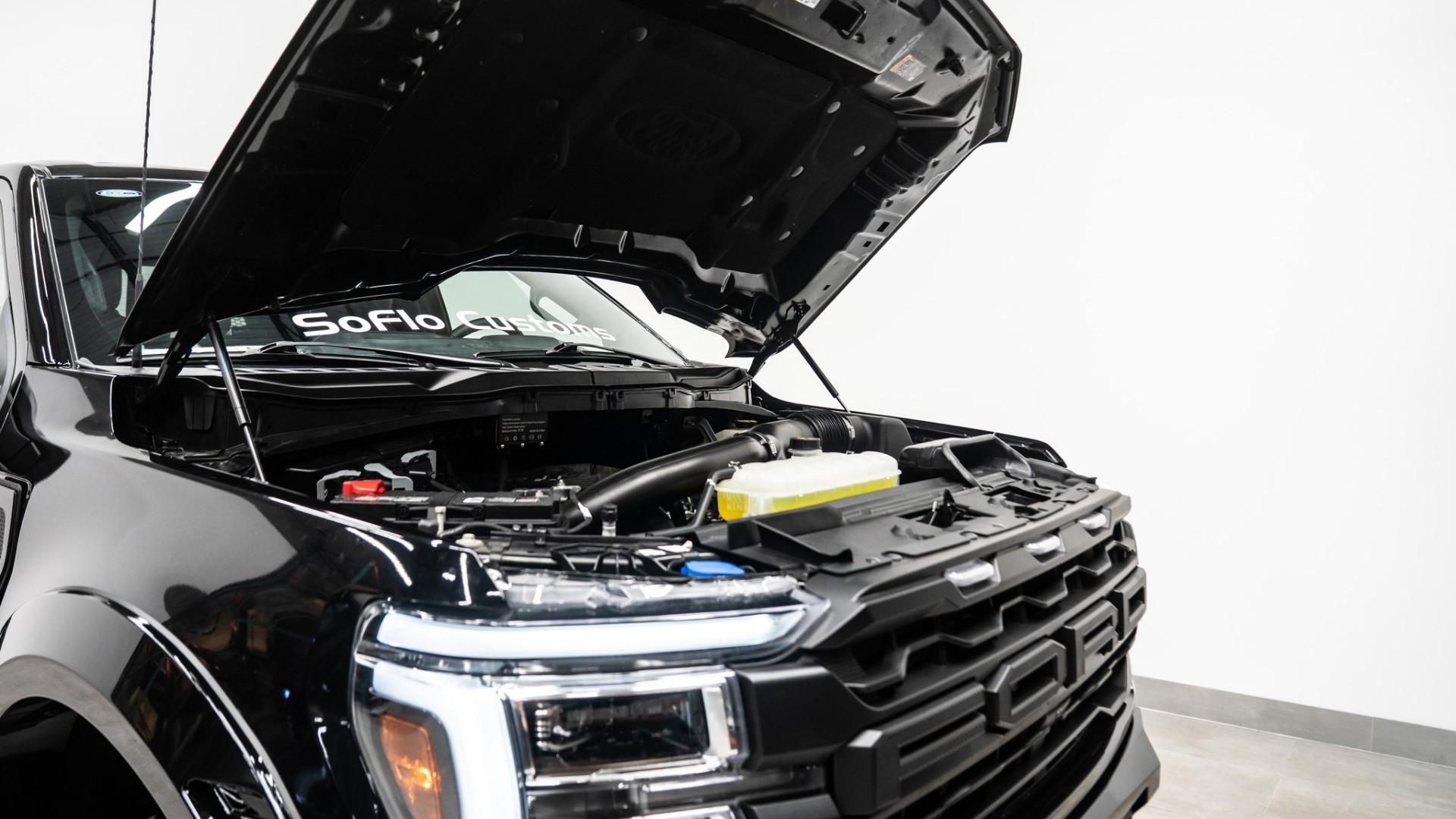 2024 FORD F-150 LARIAT in Black, photo 46 of 46