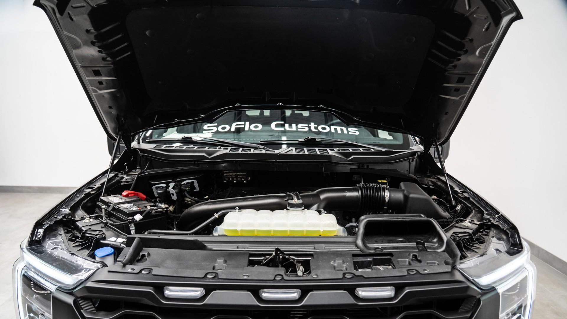 2024 FORD F-150 LARIAT in Black, photo 45 of 46