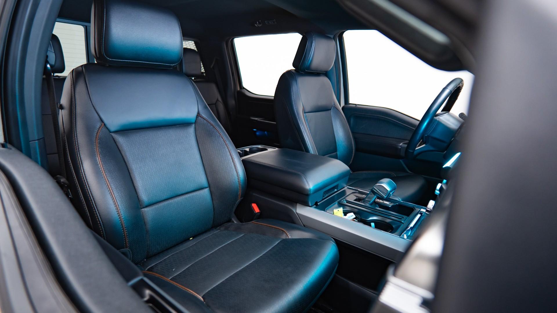 2024 FORD F-150 LARIAT in Tan, photo 39 of 53