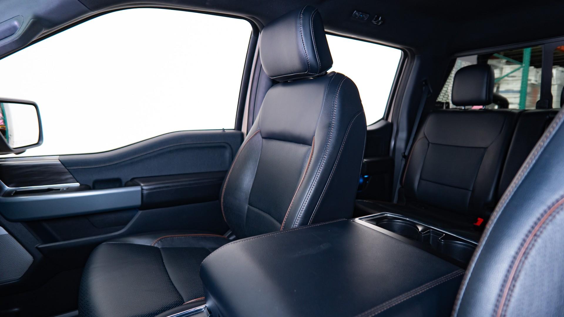 2024 FORD F-150 LARIAT in Tan, photo 43 of 53