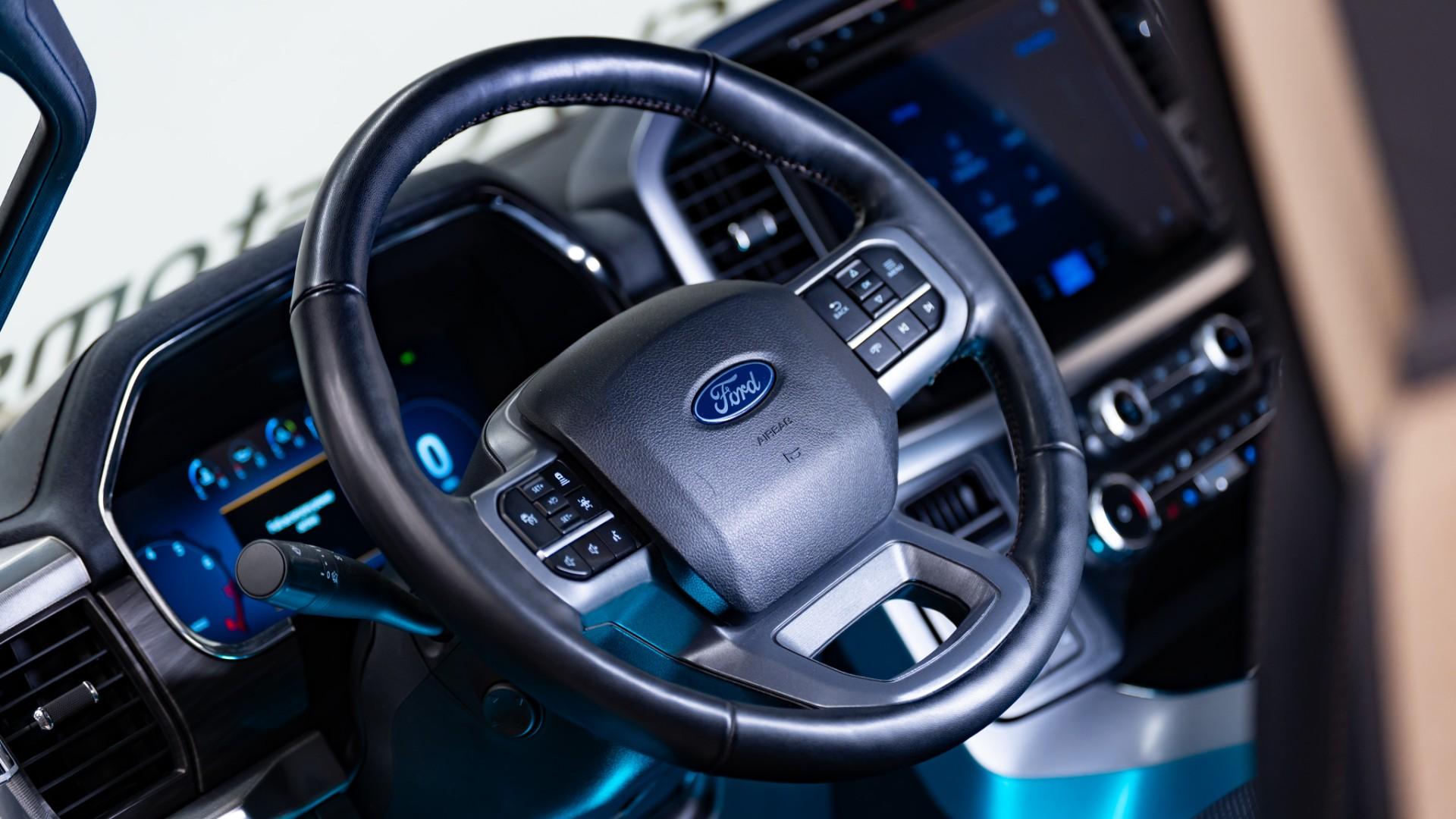 2024 FORD F-150 LARIAT in Tan, photo 51 of 53
