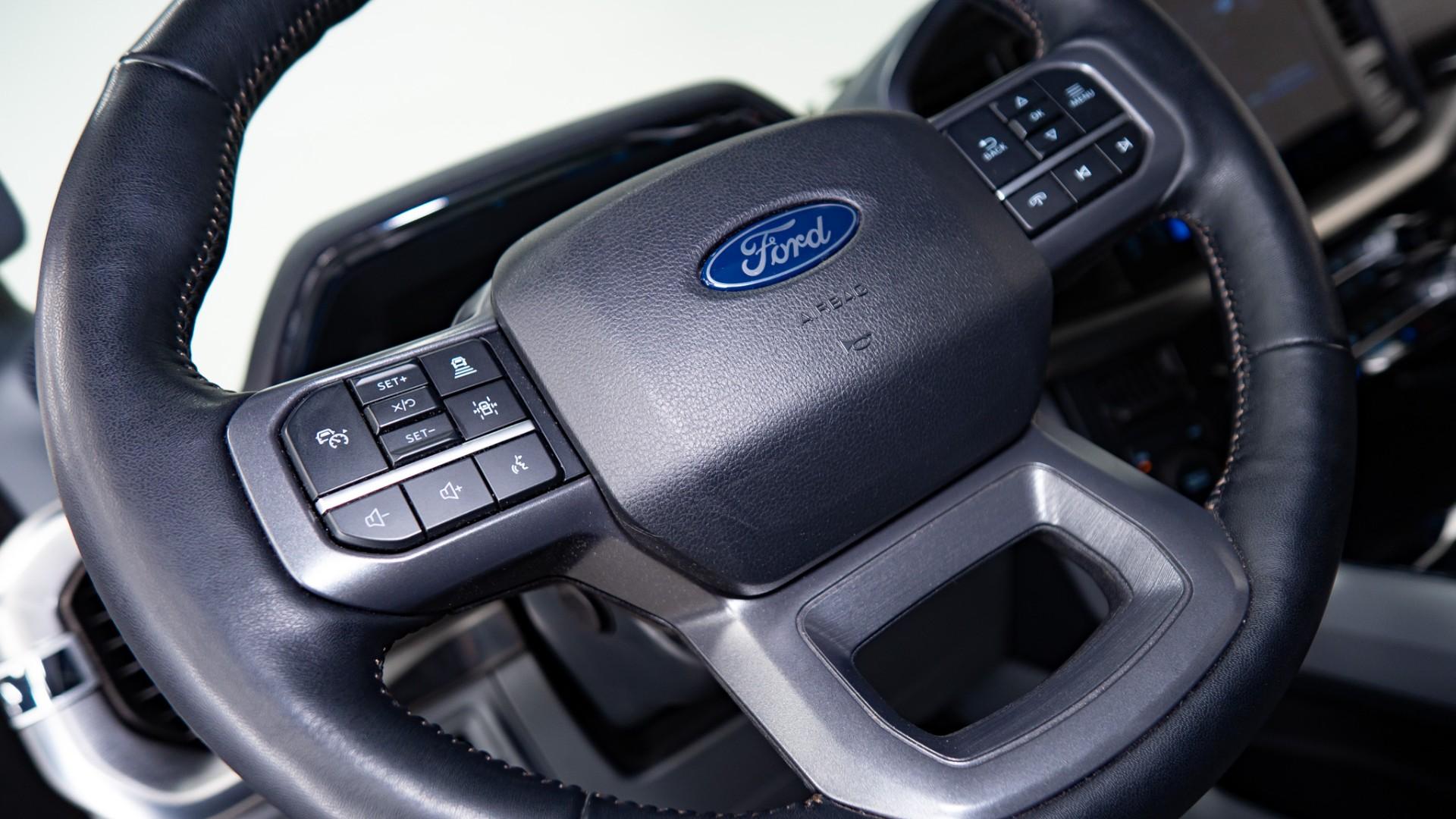 2024 FORD F-150 LARIAT in White, photo 15 of 53