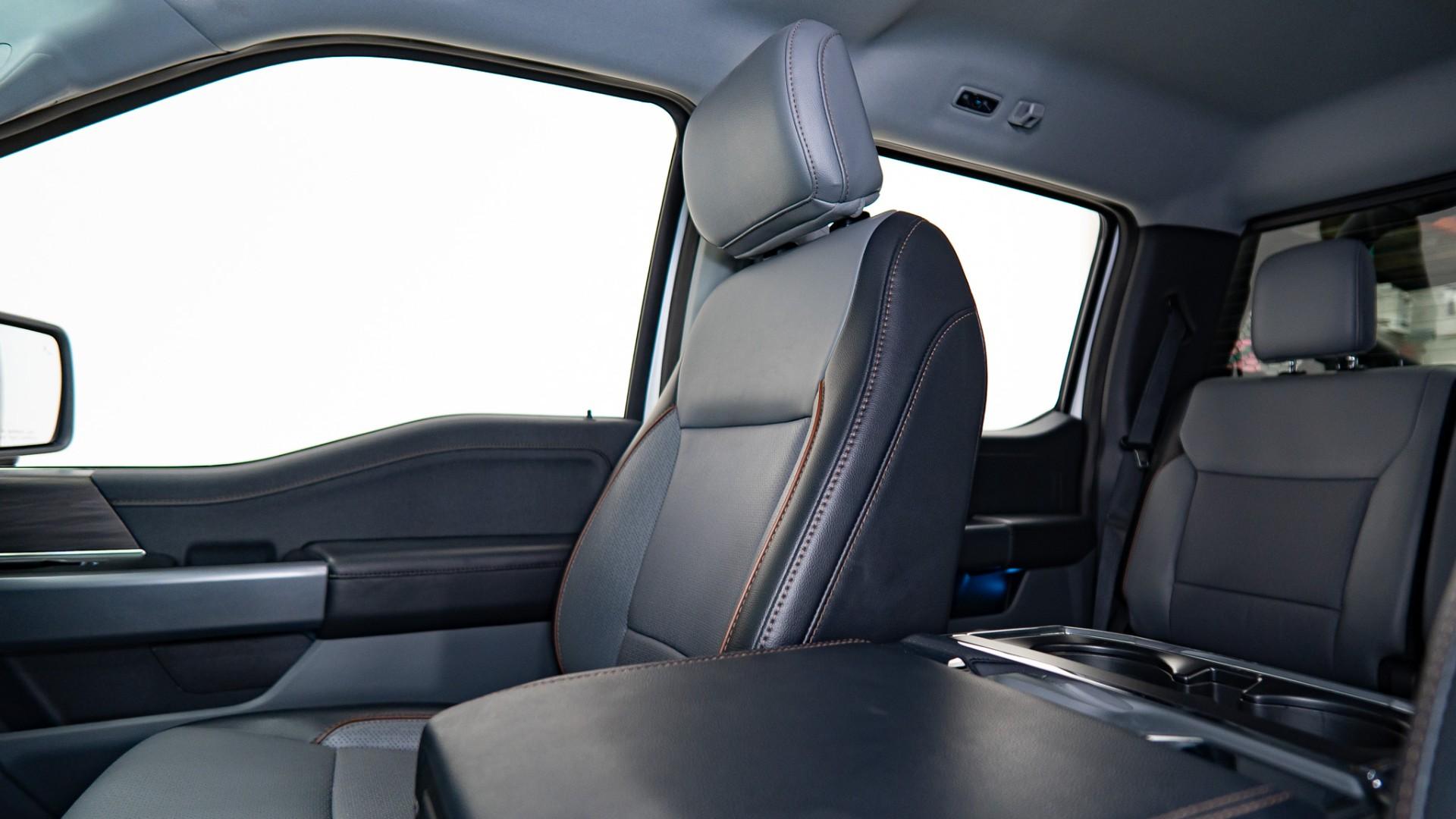 2024 FORD F-150 LARIAT in White, photo 16 of 53