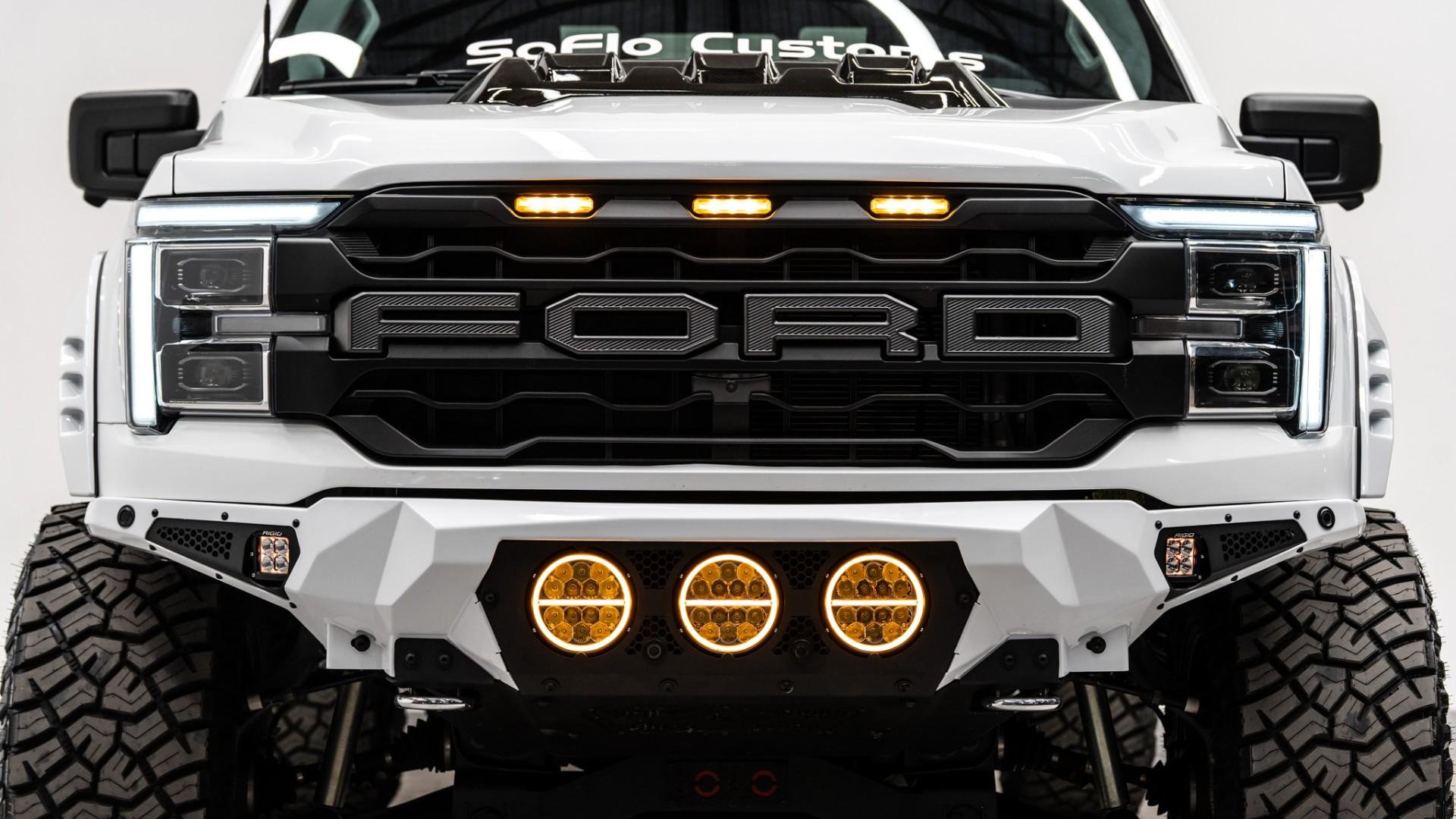 2024 FORD F-150 LARIAT in White, photo 35 of 53