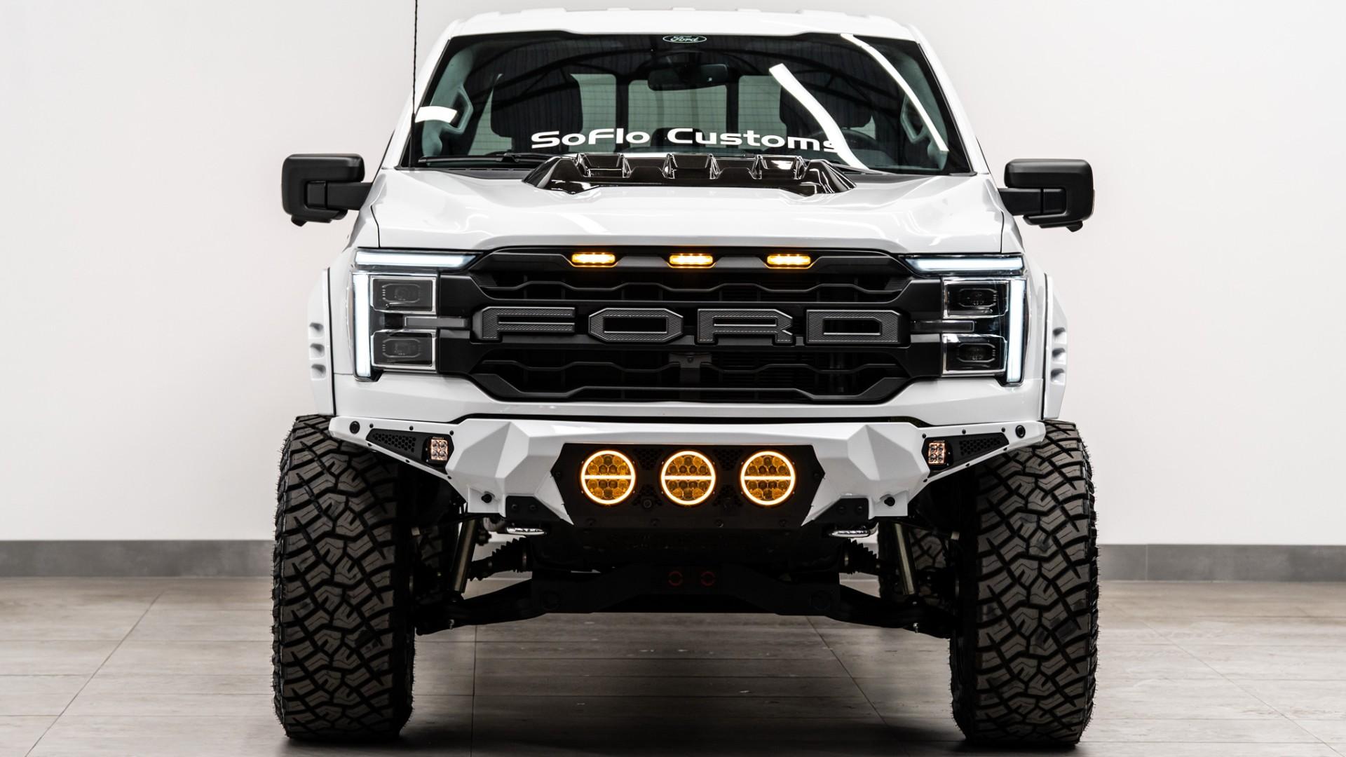2024 FORD F-150 LARIAT in White, photo 4 of 53