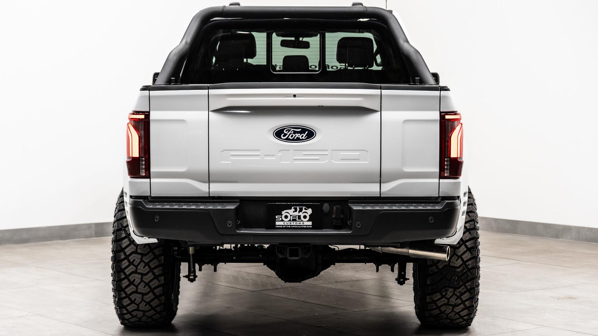 2024 FORD F-150 LARIAT in White, photo 9 of 53