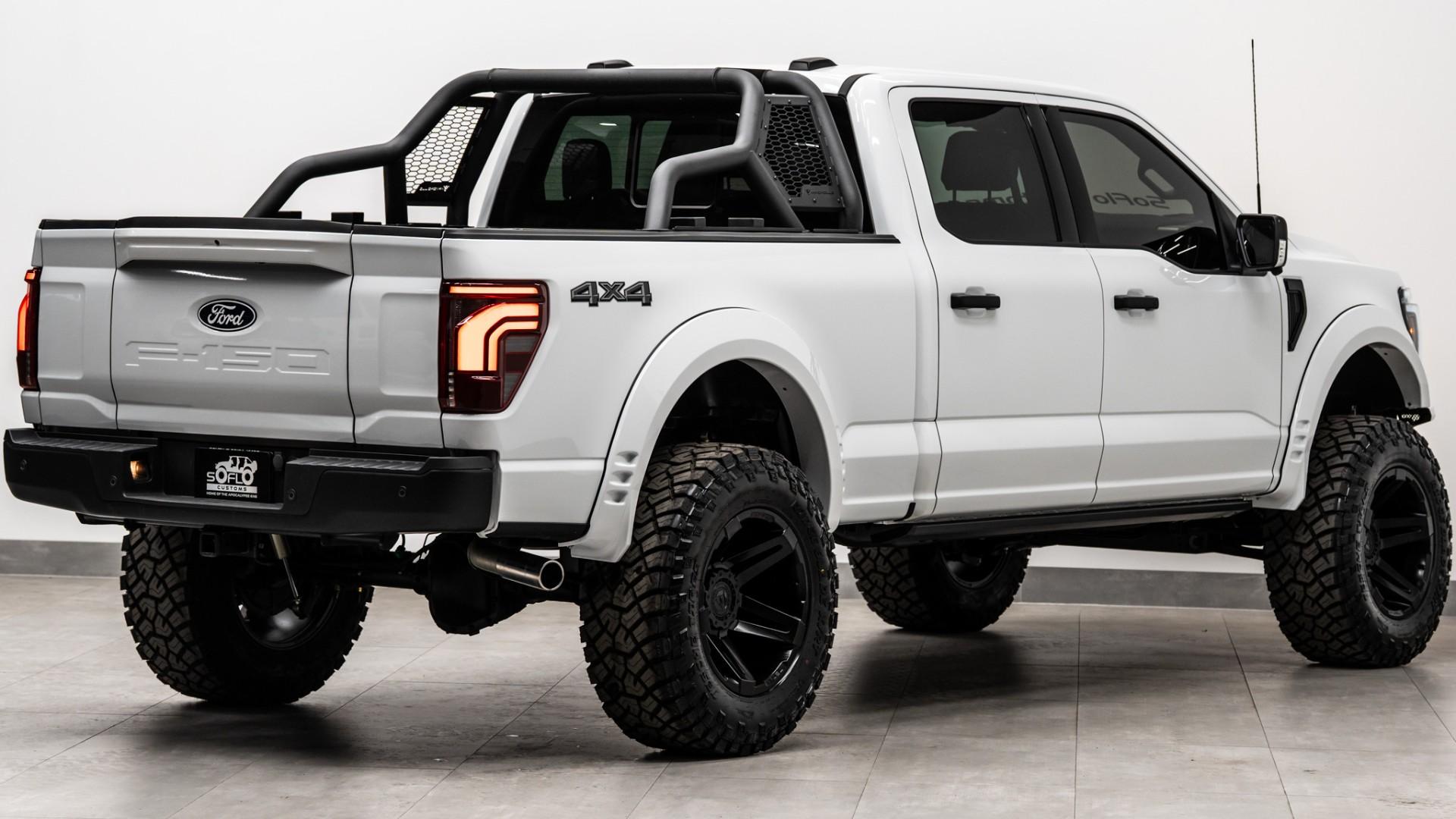 2024 FORD F-150 LARIAT in White, photo 8 of 53