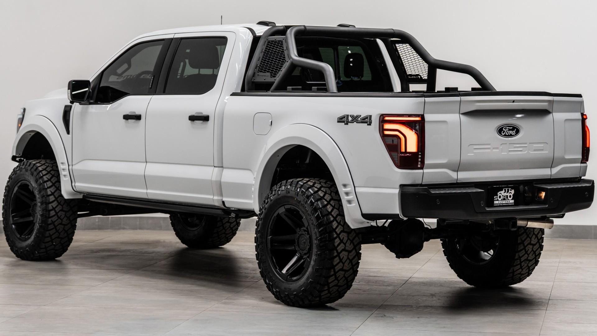 2024 FORD F-150 LARIAT in White, photo 10 of 53