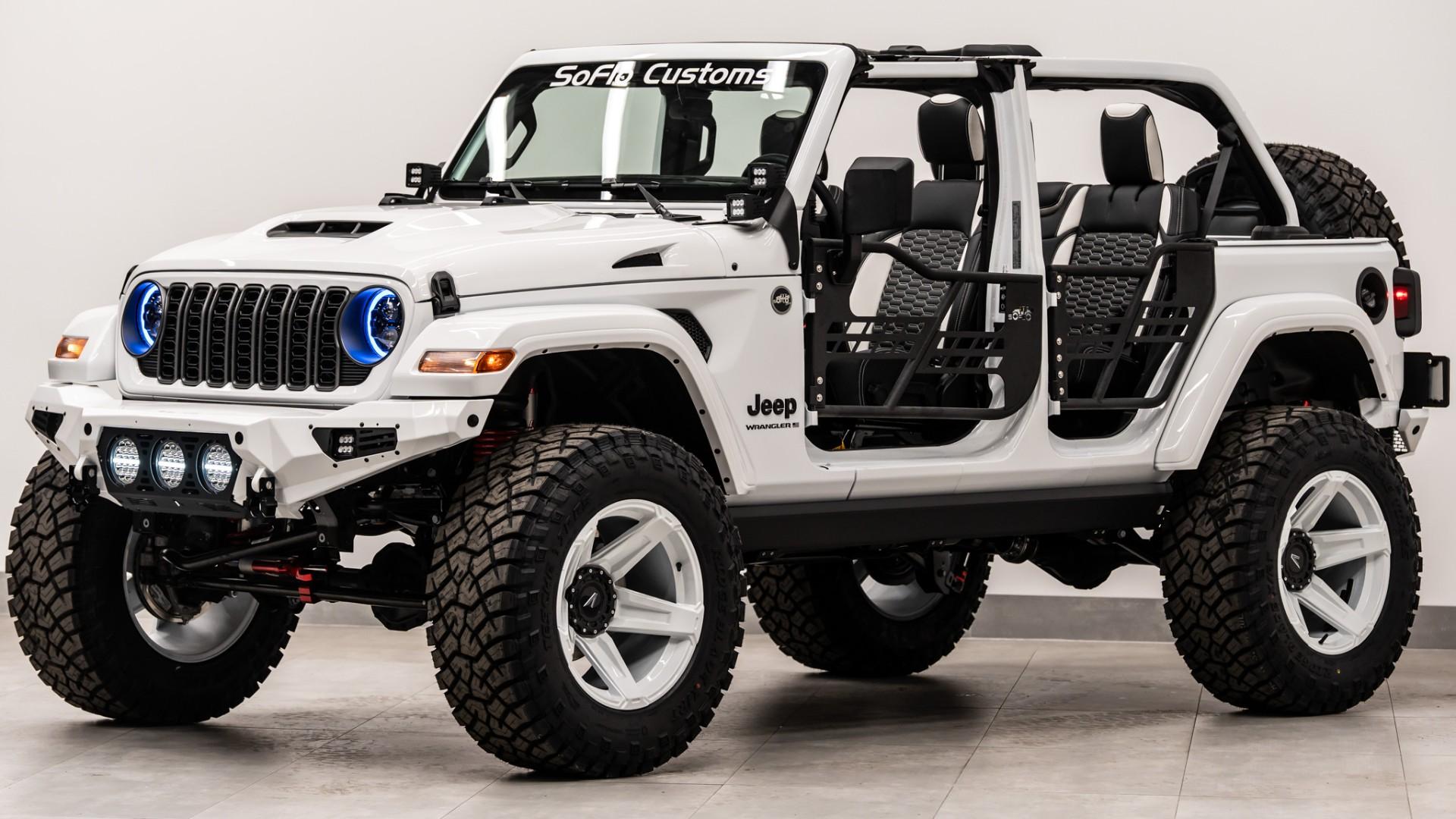 2026 JEEP WRANGLER 4X4 in White, photo 2 of 5