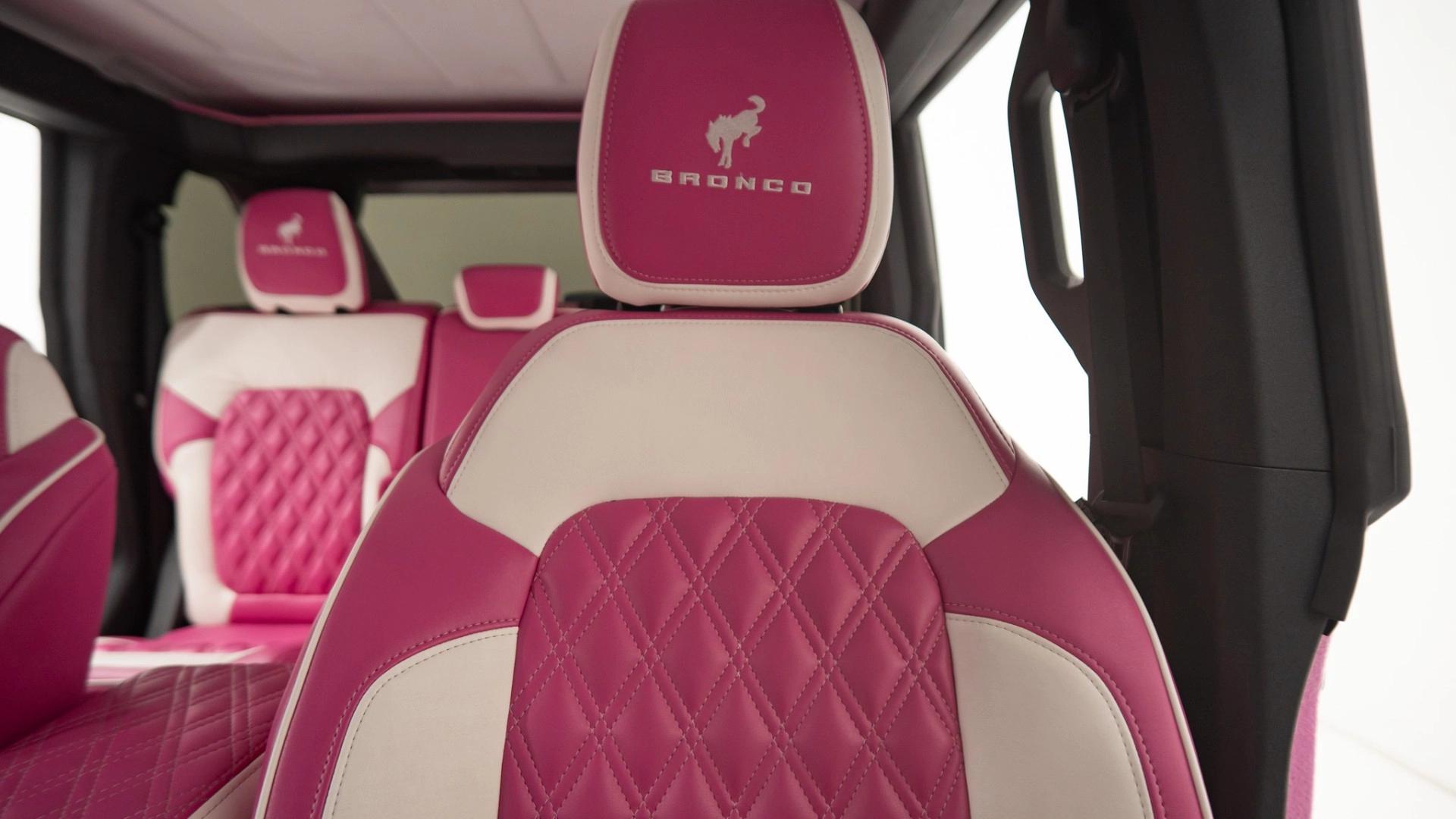 2022 FORD BRONCO in Pink, photo 34 of 44