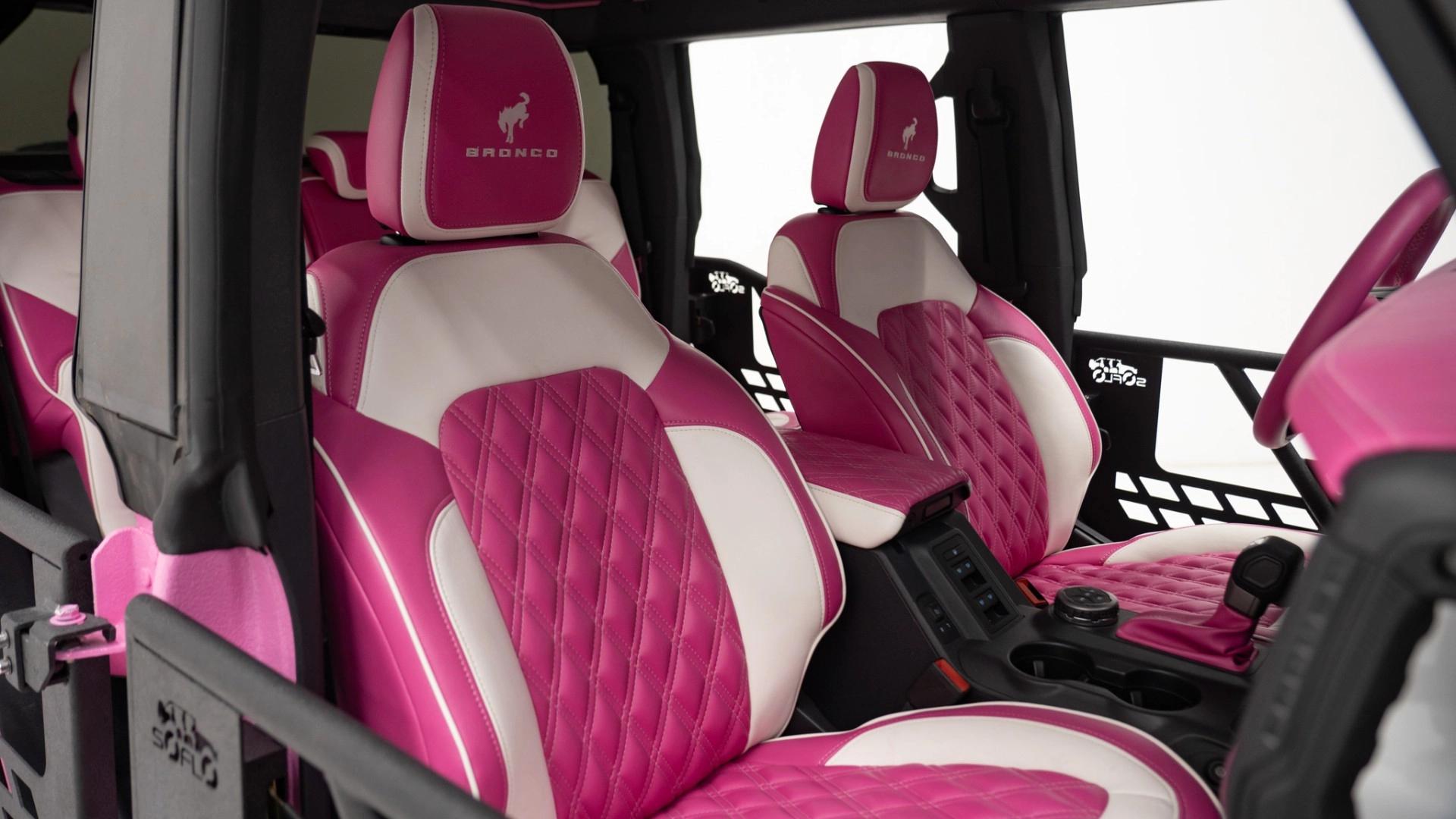 2022 FORD BRONCO in Pink, photo 36 of 44