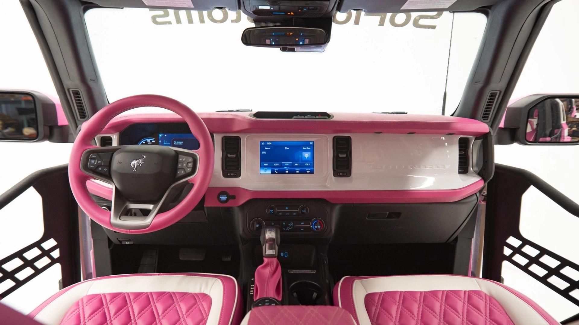 2022 FORD BRONCO in Pink, photo 39 of 44