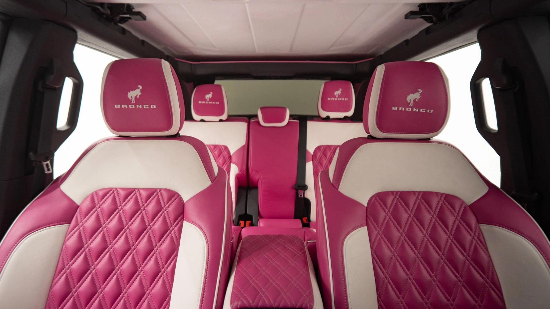 2022 FORD BRONCO in Pink, photo 37 of 44