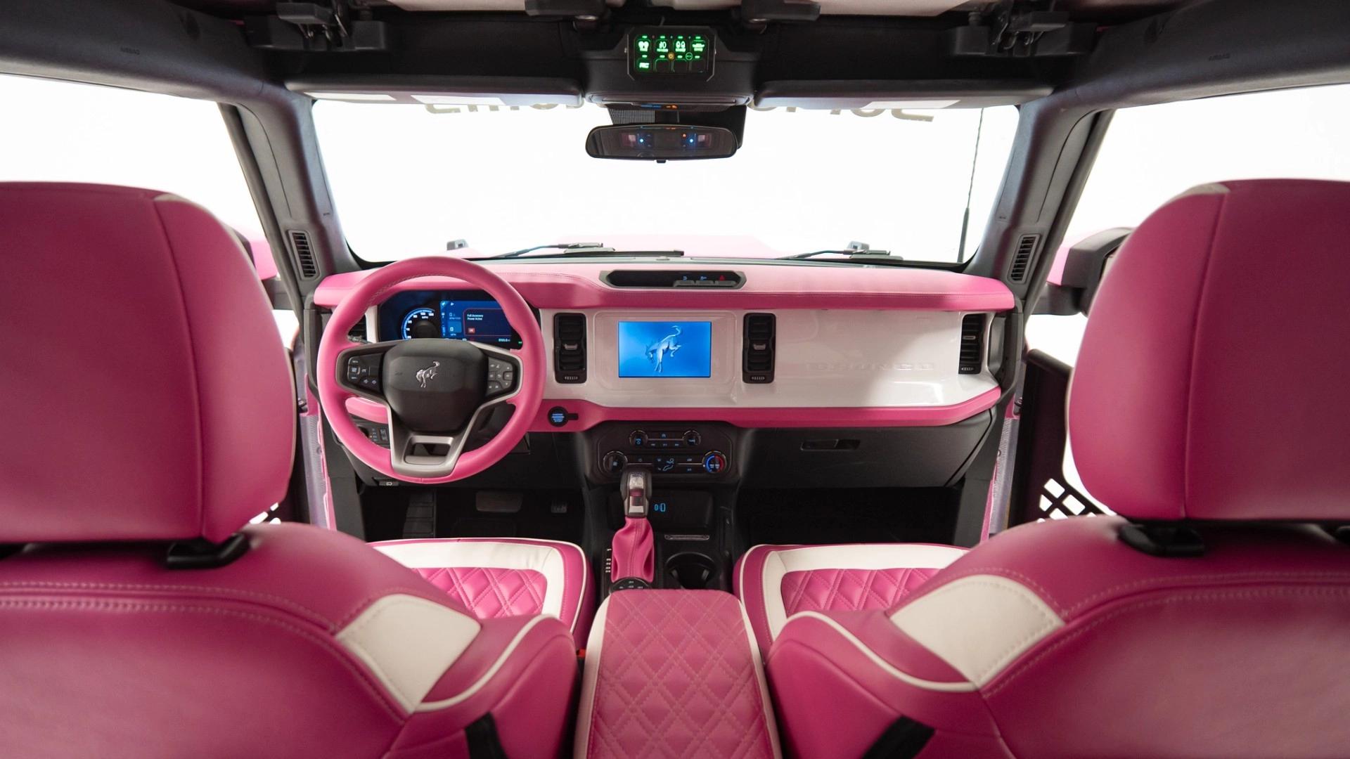 2022 FORD BRONCO in Pink, photo 2 of 44