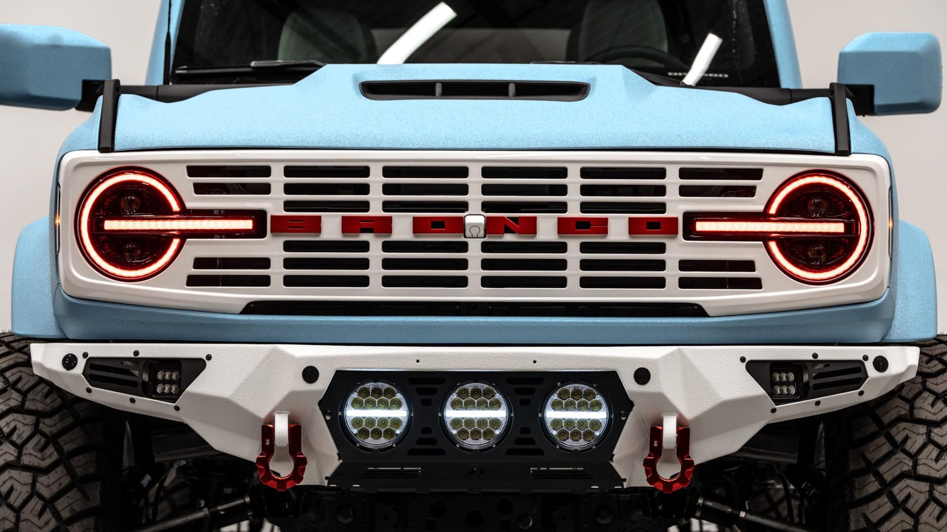 2025 FORD BRONCO in Baby Blue, photo 47 of 58