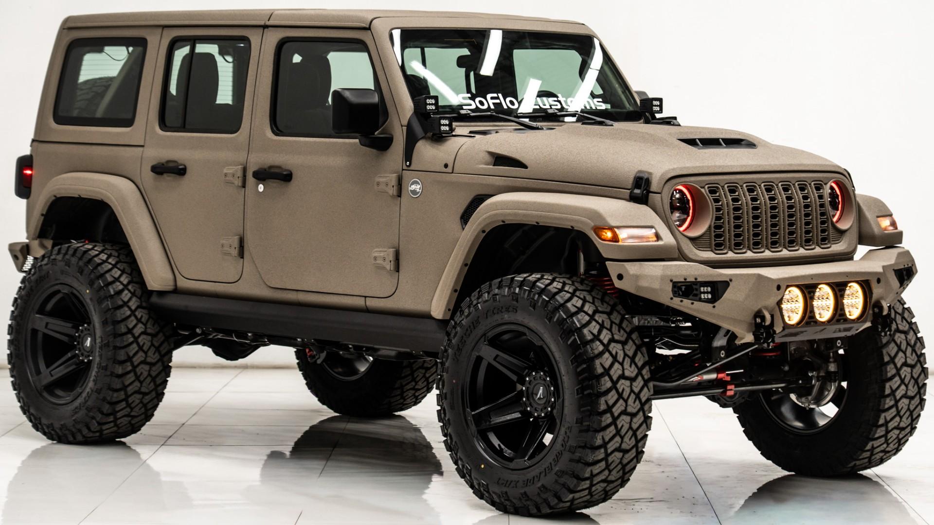 2026 JEEP WRANGLER in Tan, photo 6 of 53