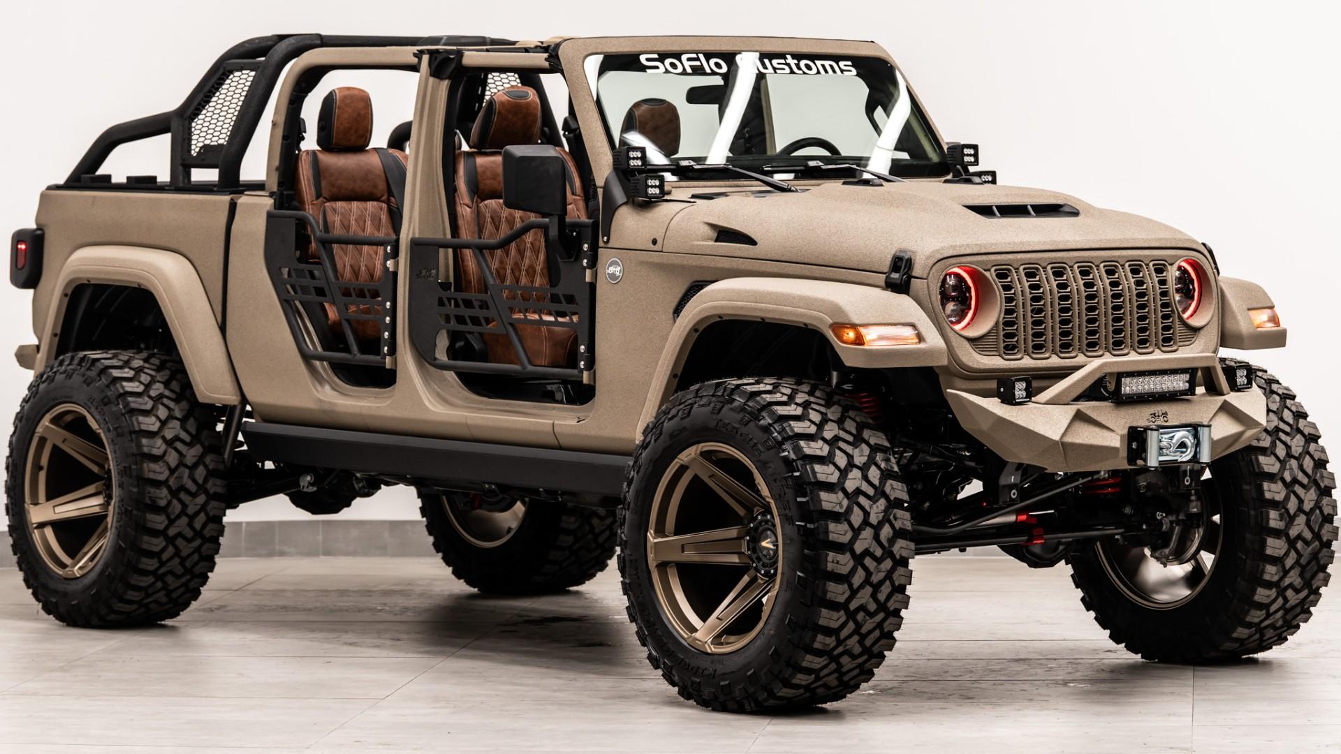 2026 JEEP GLADIATOR in Tan, photo 12 of 59