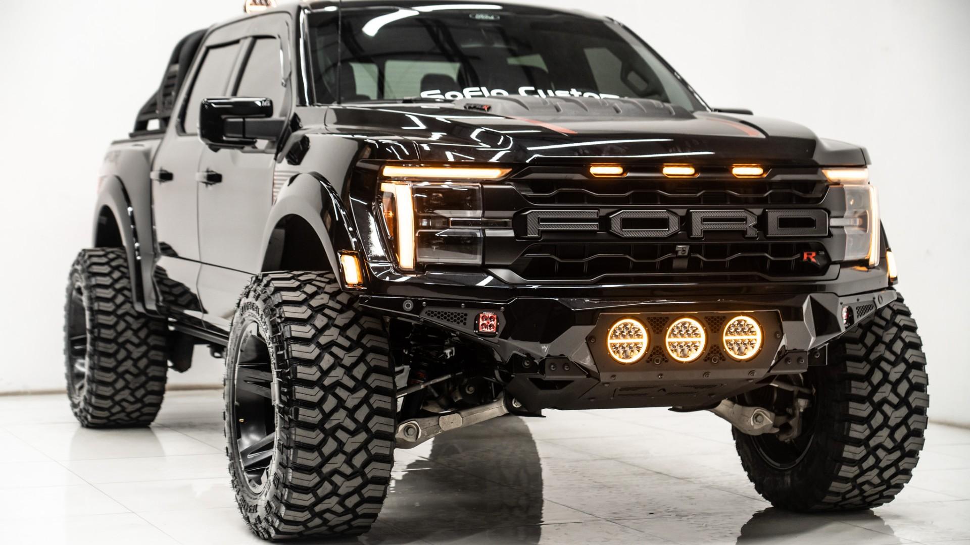 2025 FORD F-150 RAPTOR R in Black, photo 4 of 49