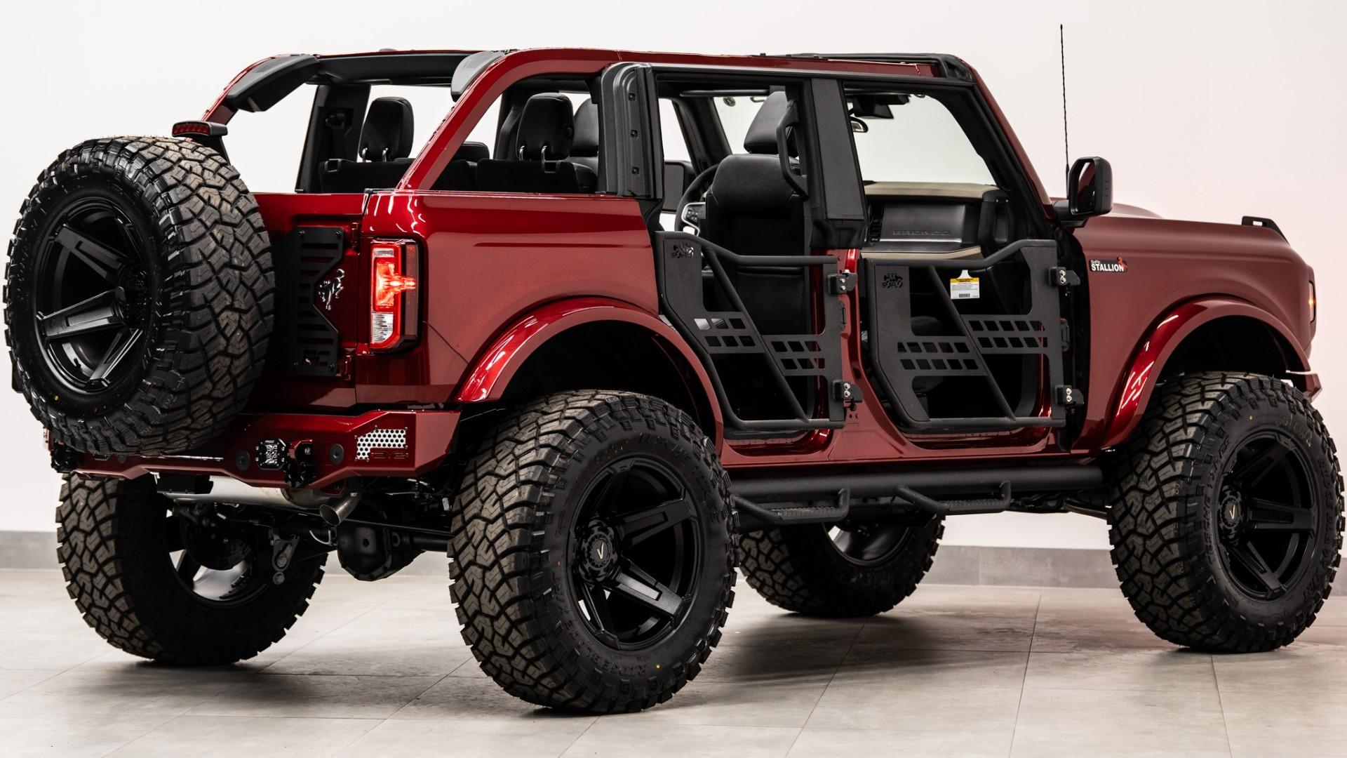 2025 FORD BRONCO in Red, photo 15 of 56