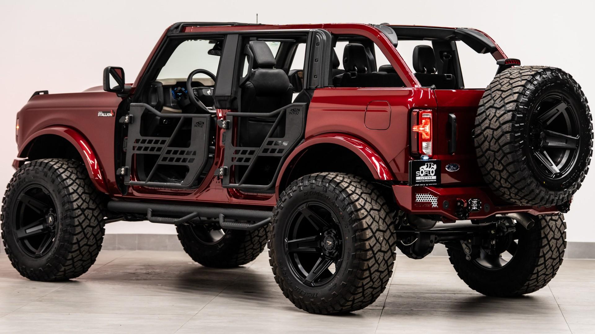 2025 FORD BRONCO in Red, photo 16 of 56