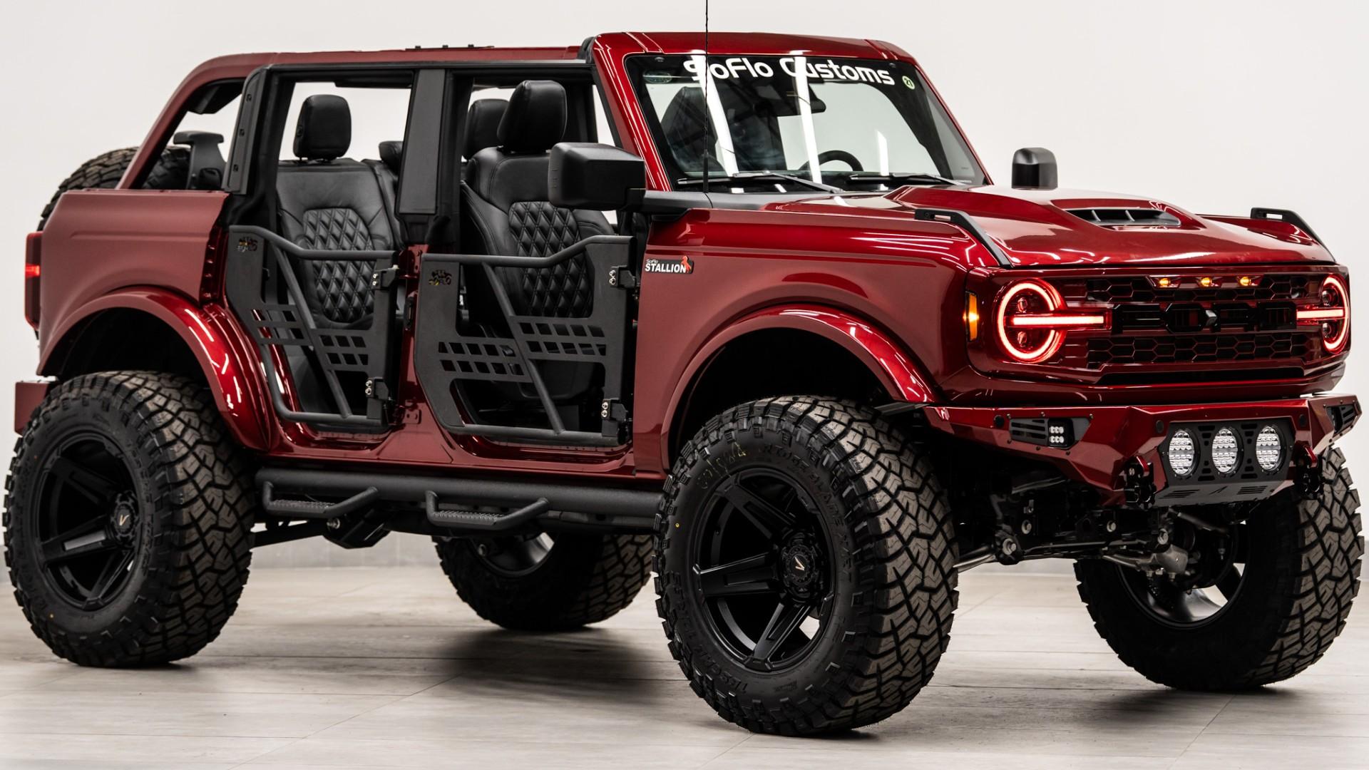 2025 FORD BRONCO in Red, photo 13 of 56