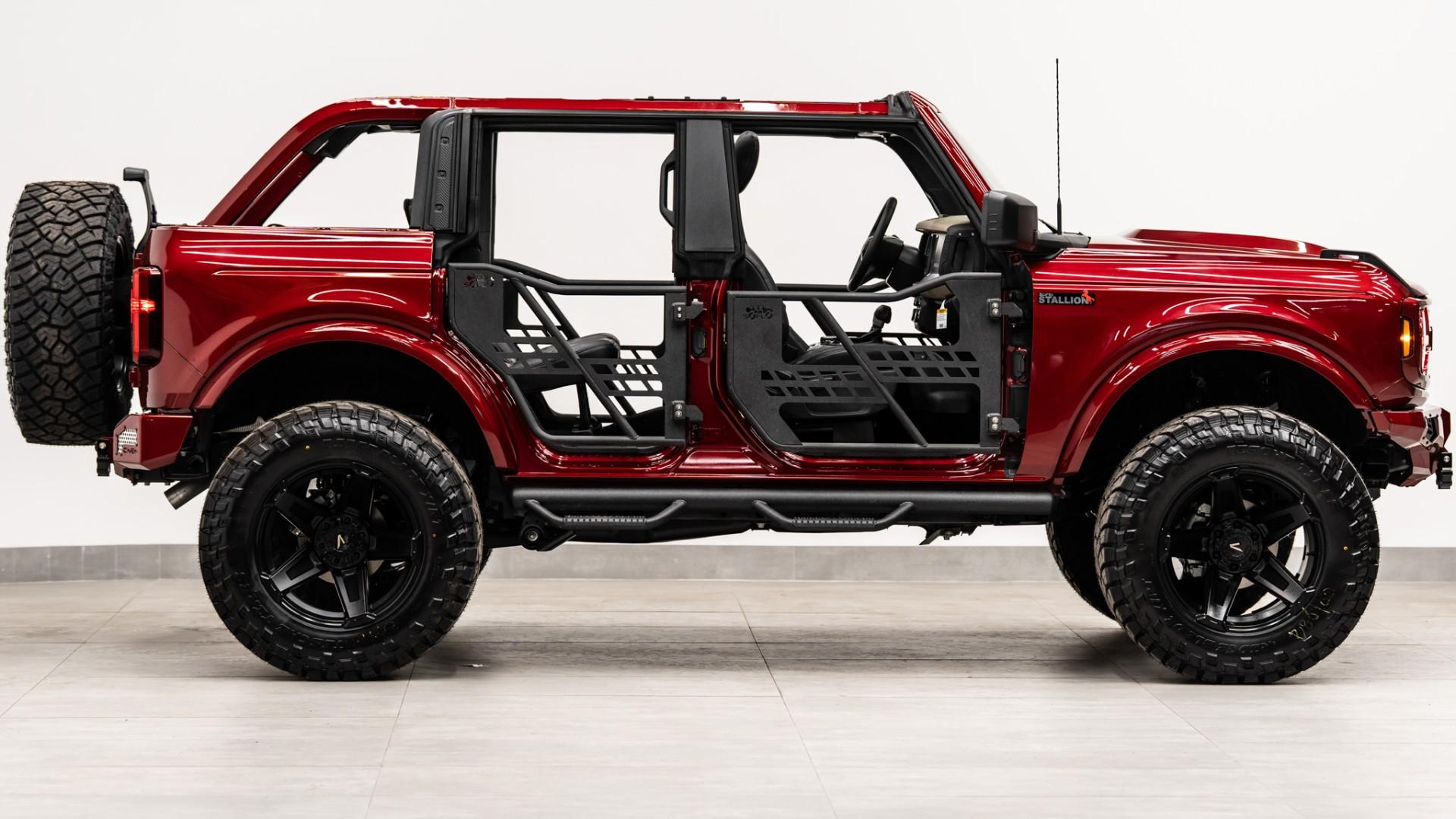 2025 FORD BRONCO in Red, photo 14 of 56