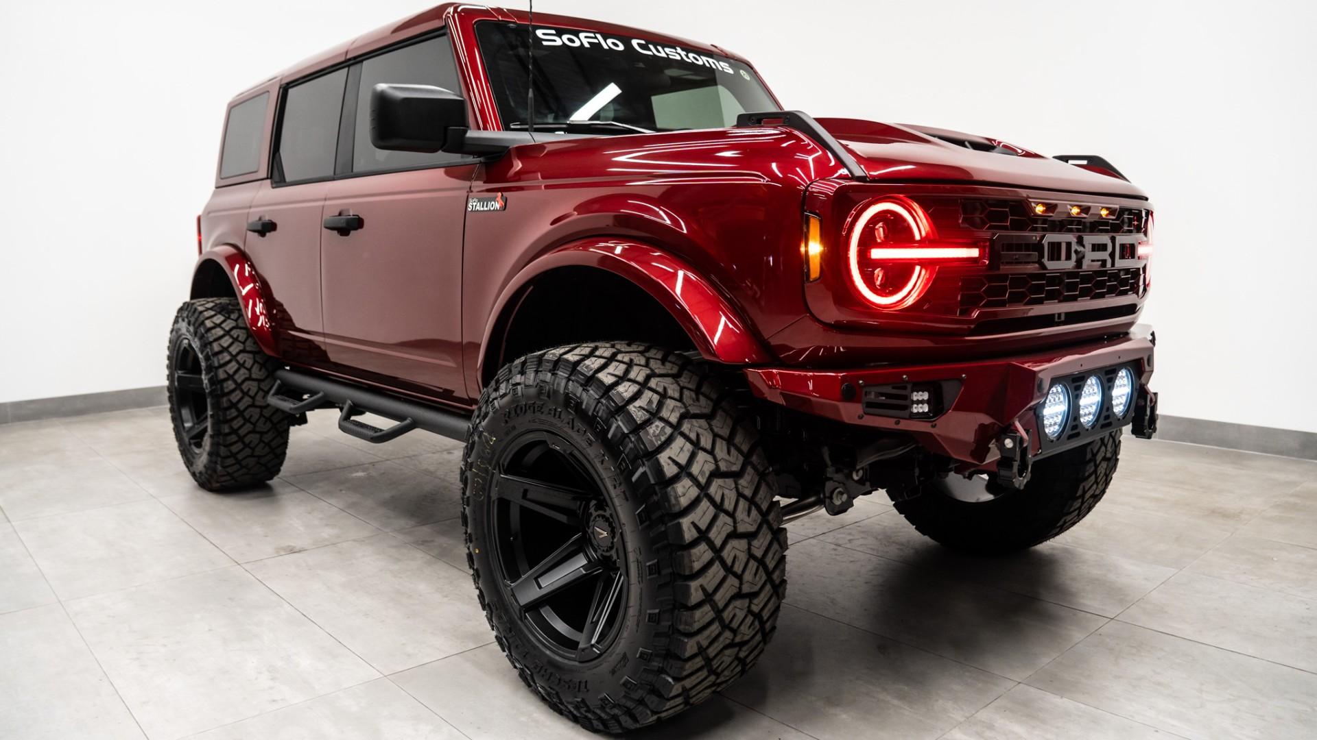 2025 FORD BRONCO in Red, photo 40 of 56