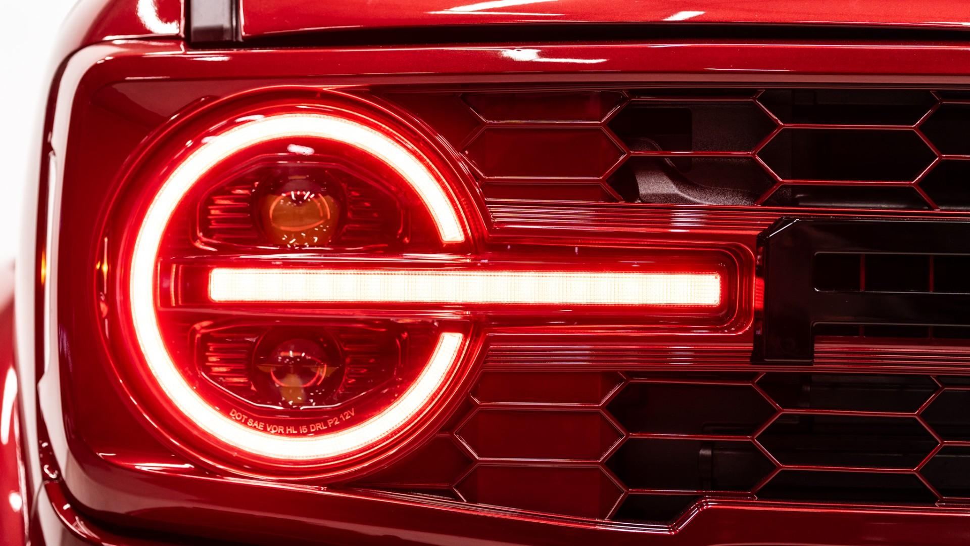 2025 FORD BRONCO in Red, photo 44 of 56
