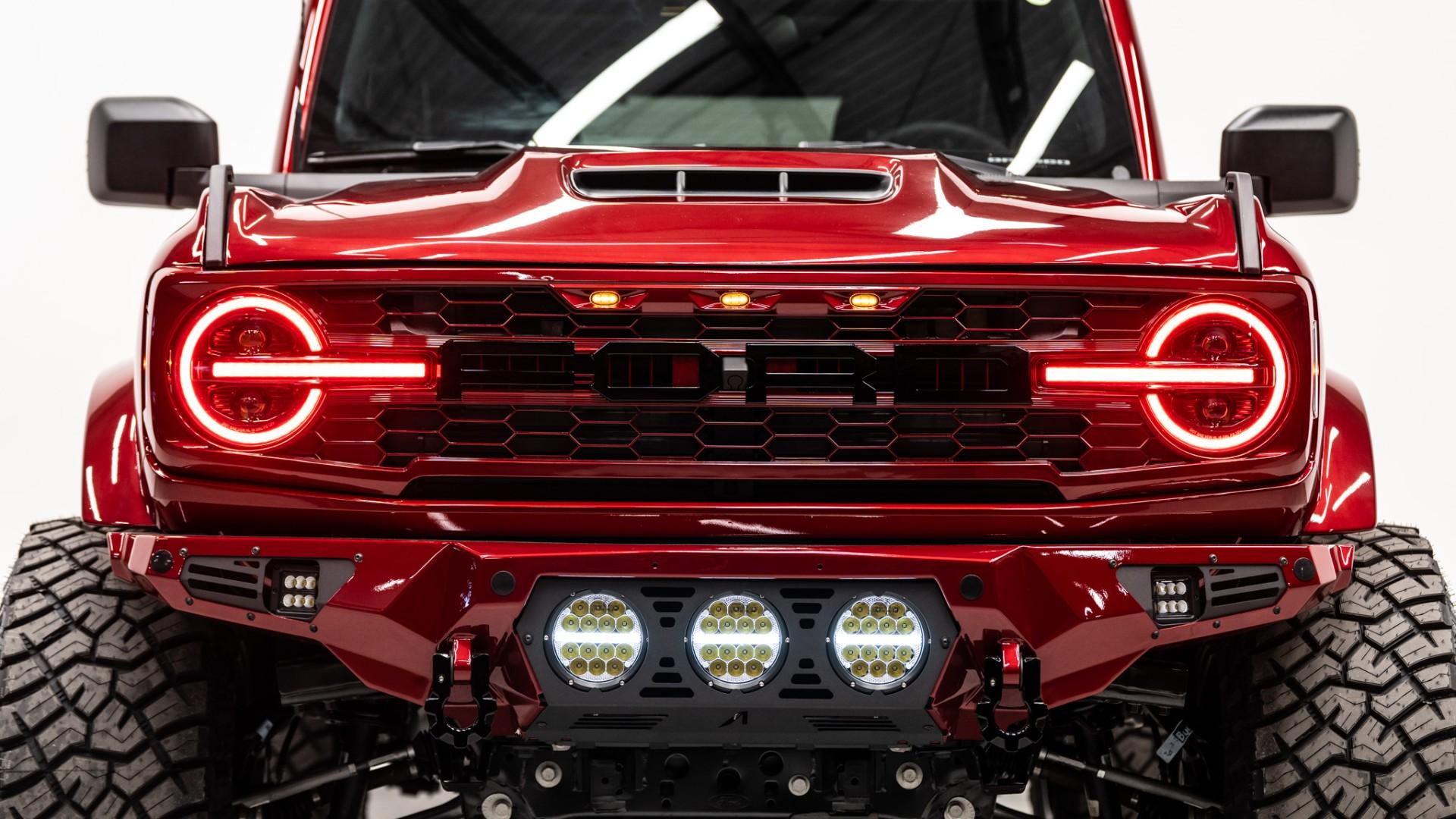 2025 FORD BRONCO in Red, photo 45 of 56