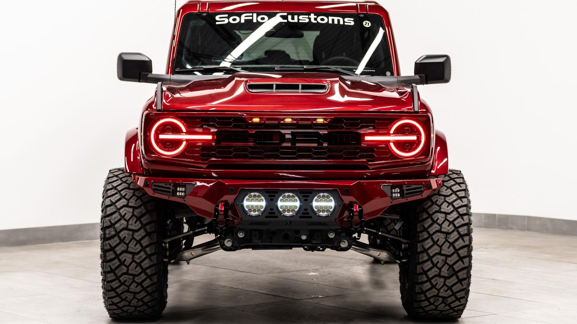 2025 FORD BRONCO in Red, photo 4 of 56