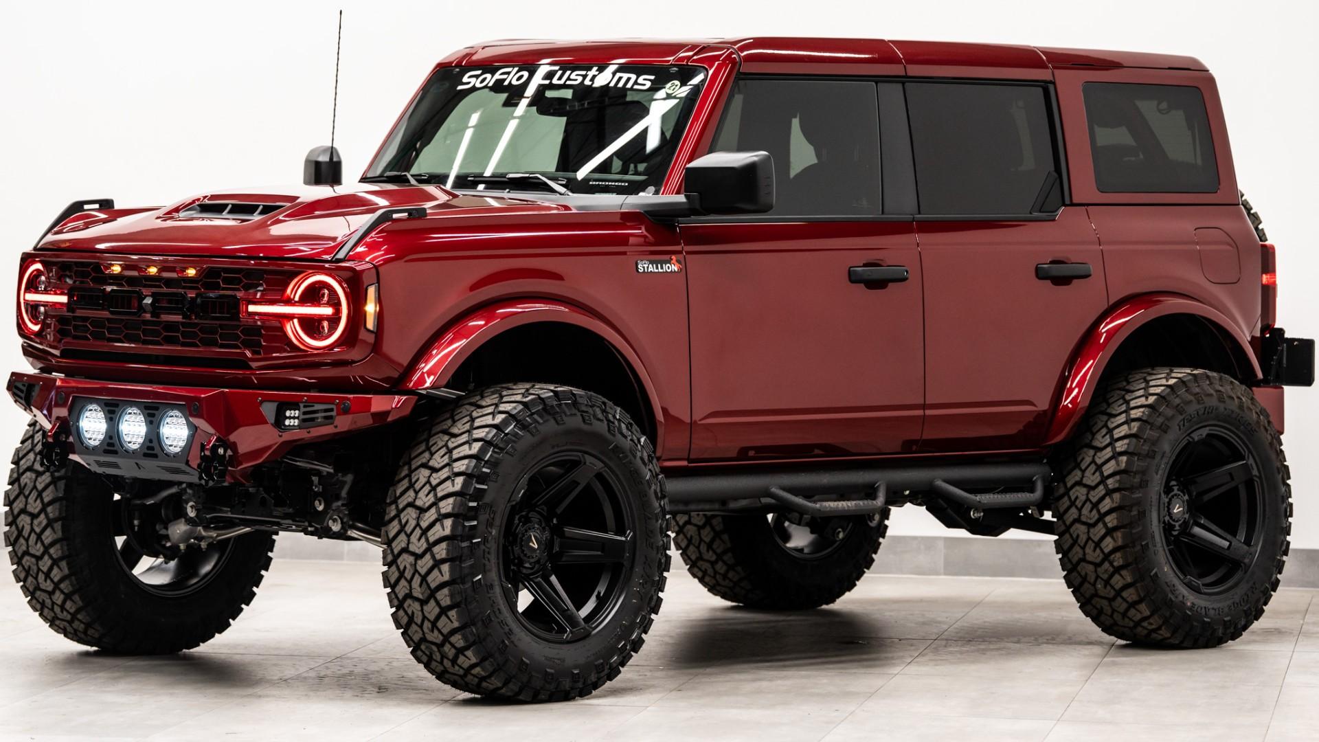 2025 FORD BRONCO in Red, photo 12 of 56