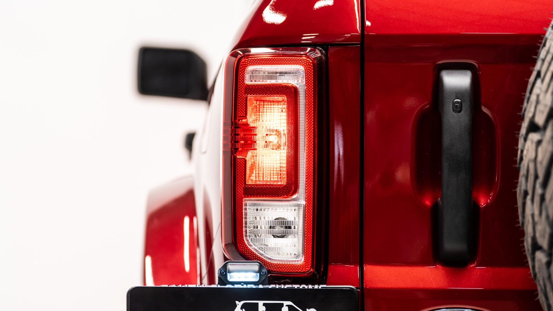 2025 FORD BRONCO in Red, photo 52 of 56