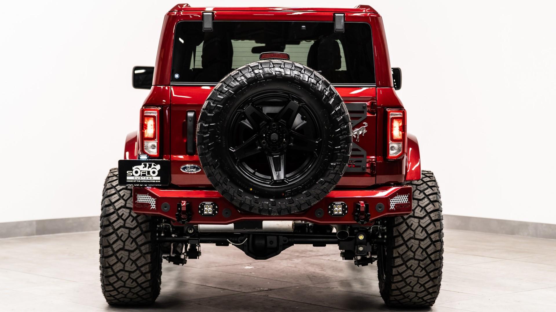 2025 FORD BRONCO in Red, photo 9 of 56