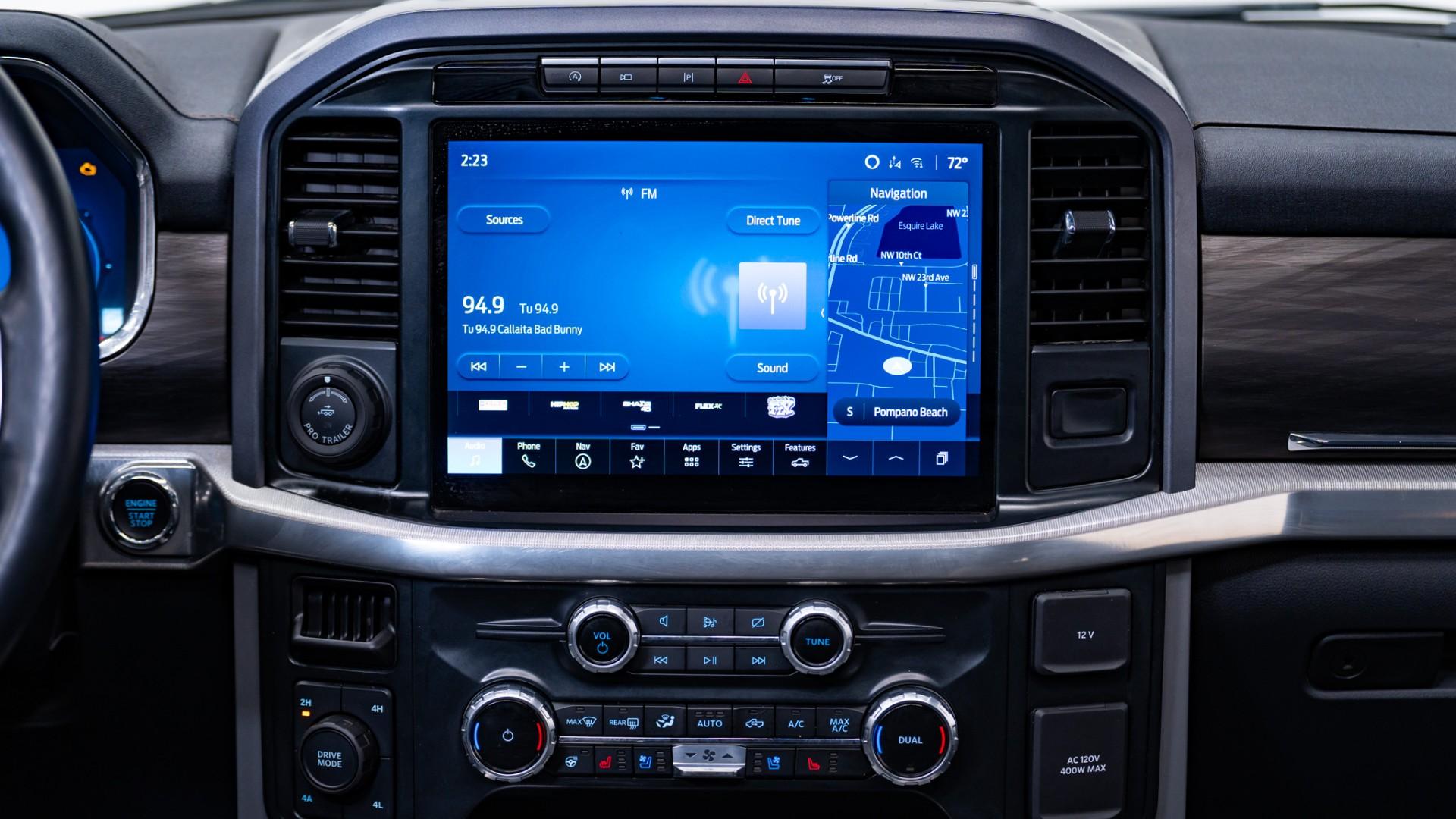 2024 FORD F-150 LARIAT in Red, photo 30 of 36